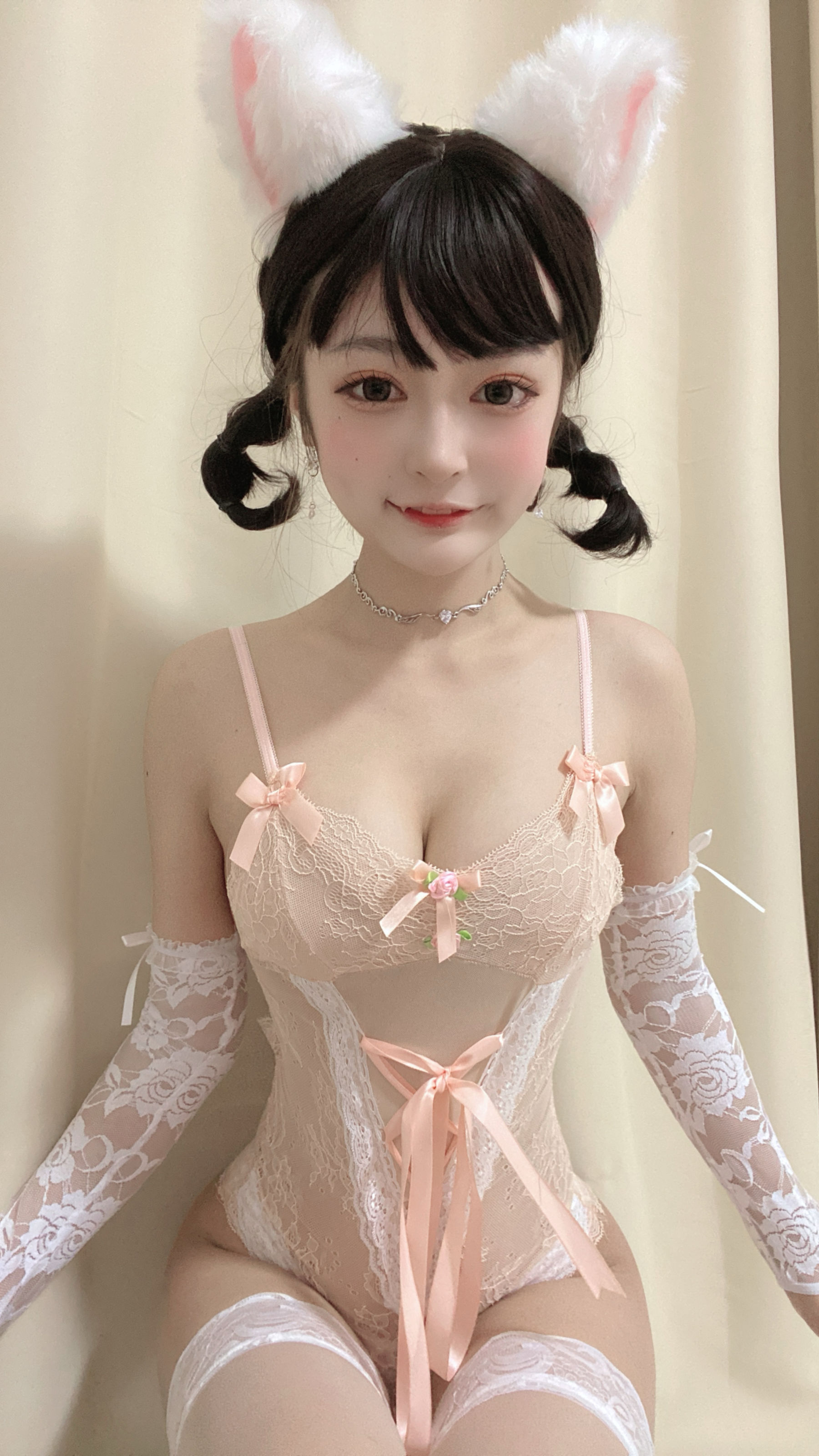 [福利COS] 动漫博主佳佳好难啊 - 法式猫耳娘第13张
