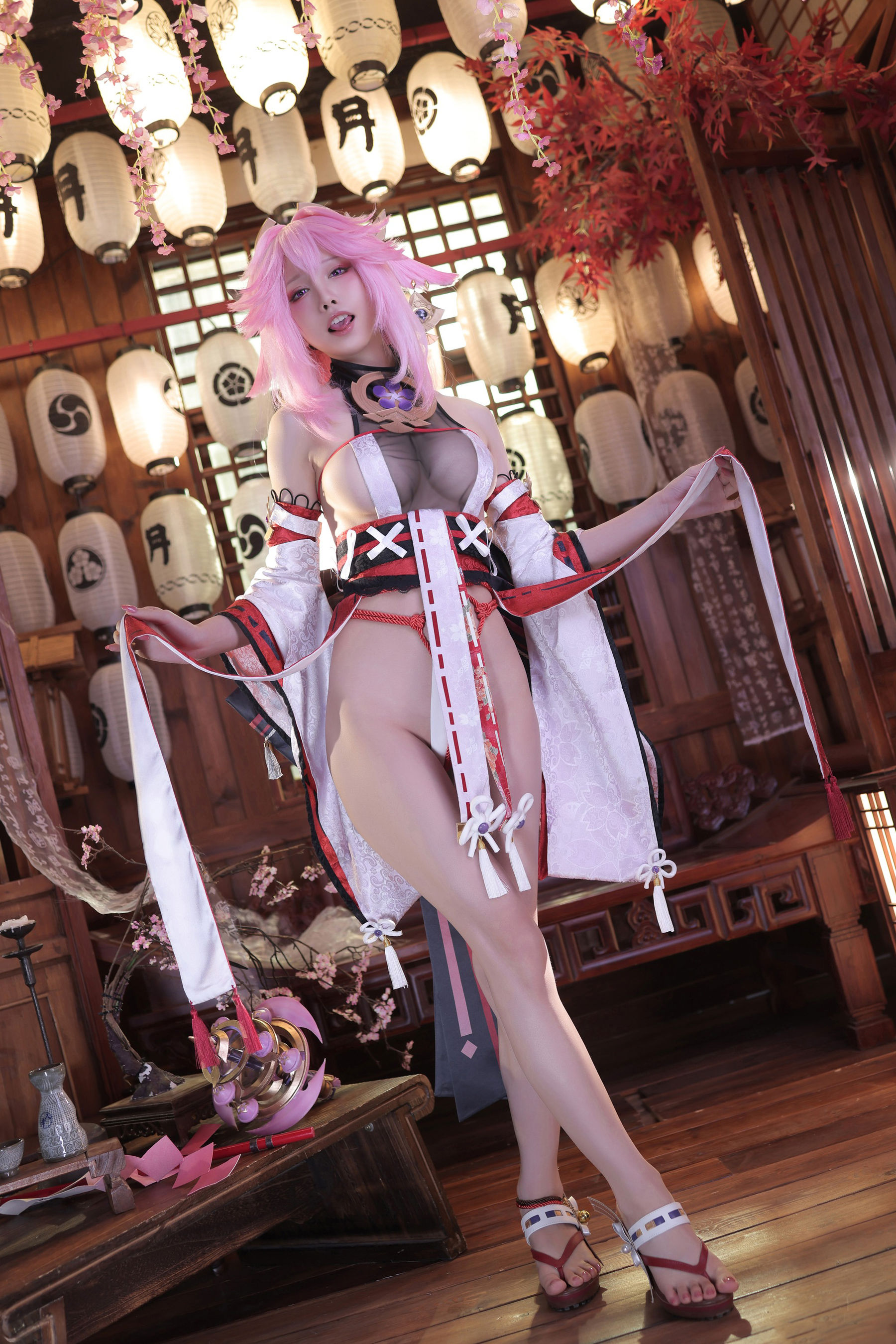 [福利COS] 动漫博主水淼aqua - 新原神八重神子第3张