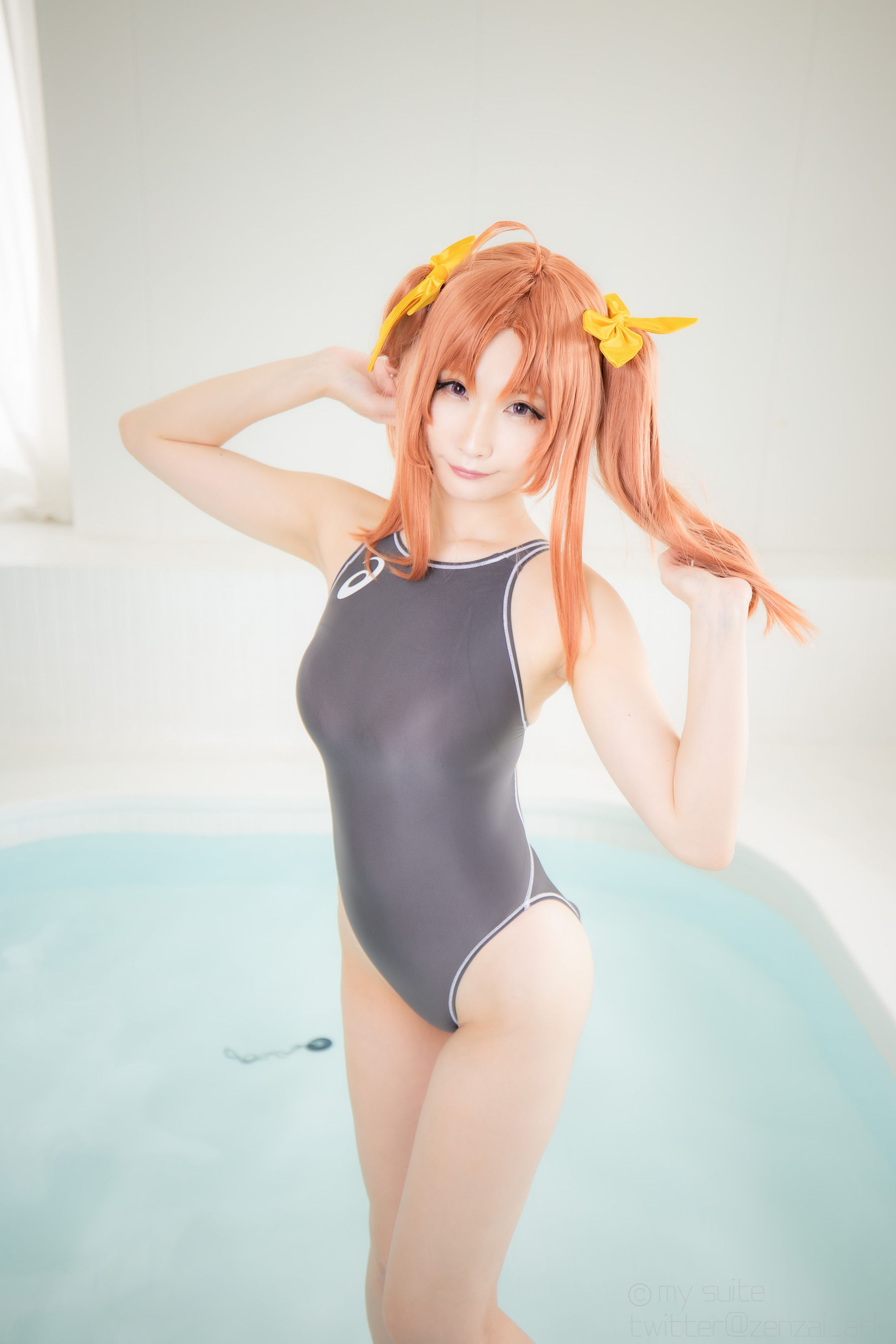 [福利COS] (Cosplay)[my suite] Atsuki あつき - スパッツと競泳水着を堪能するROM Suite Collection.36第22张