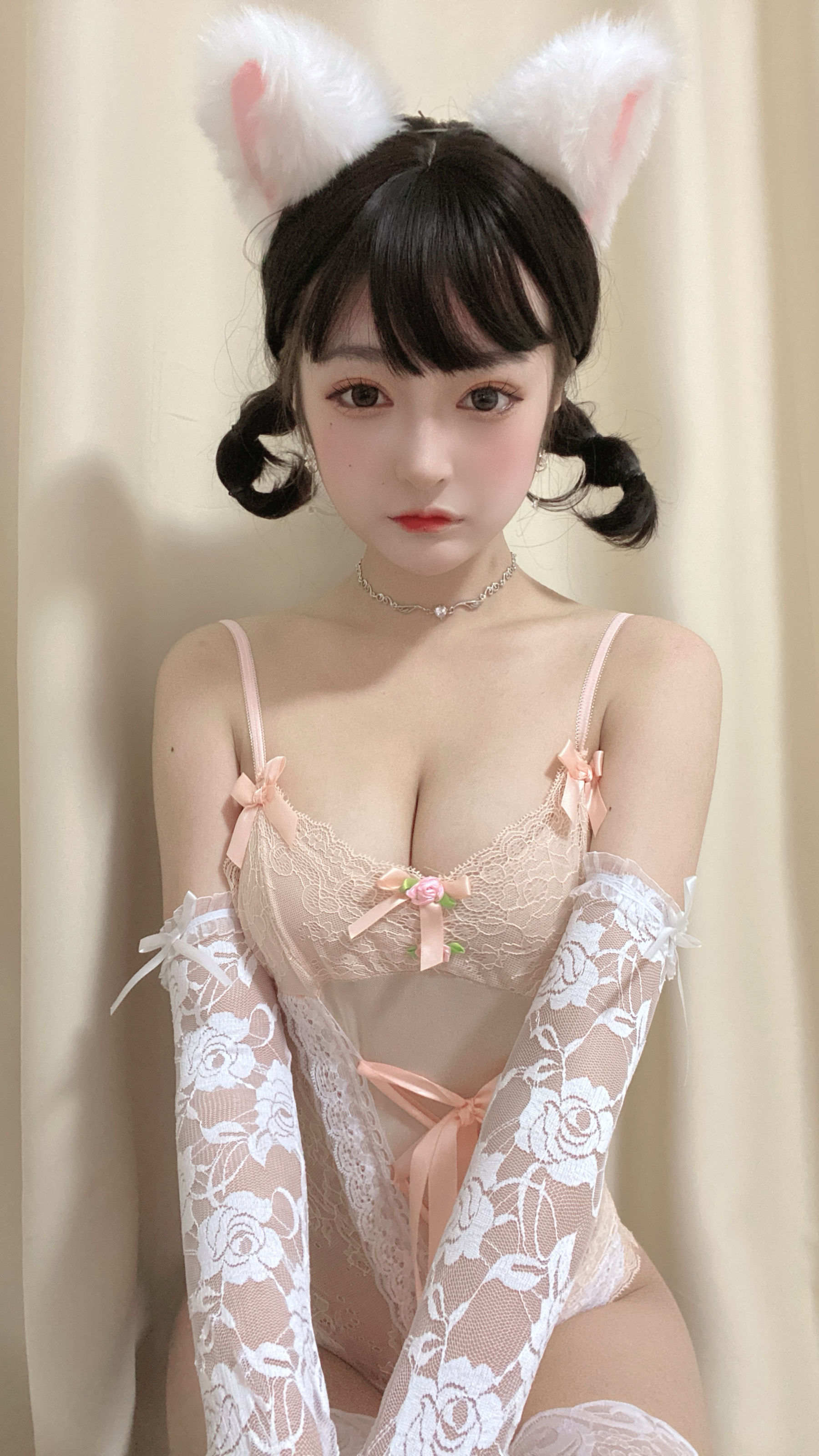 [福利COS] 动漫博主佳佳好难啊 - 法式猫耳娘第5张
