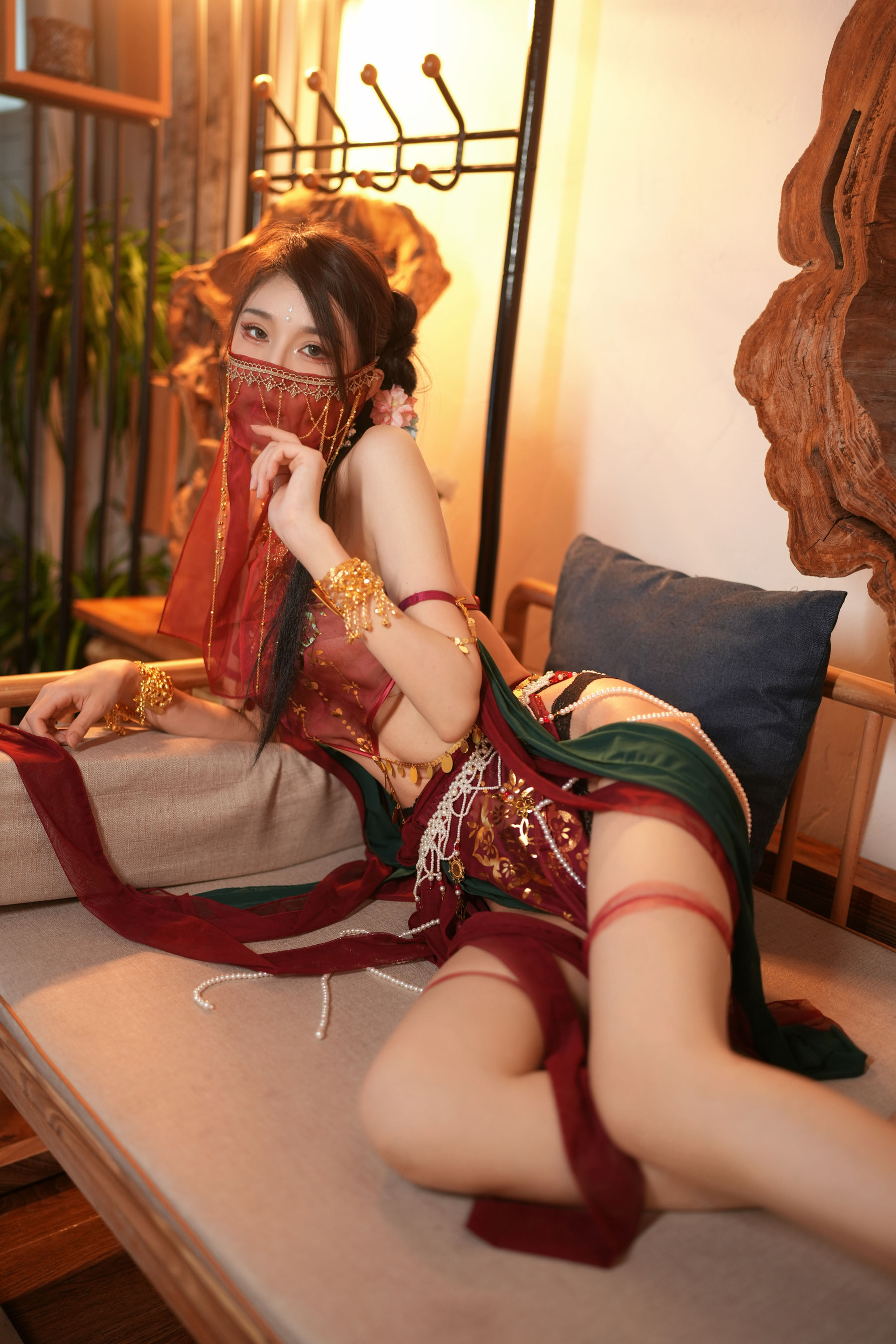 [福利COS] 余多多Dudu - 妲己的古风诱惑力第2张