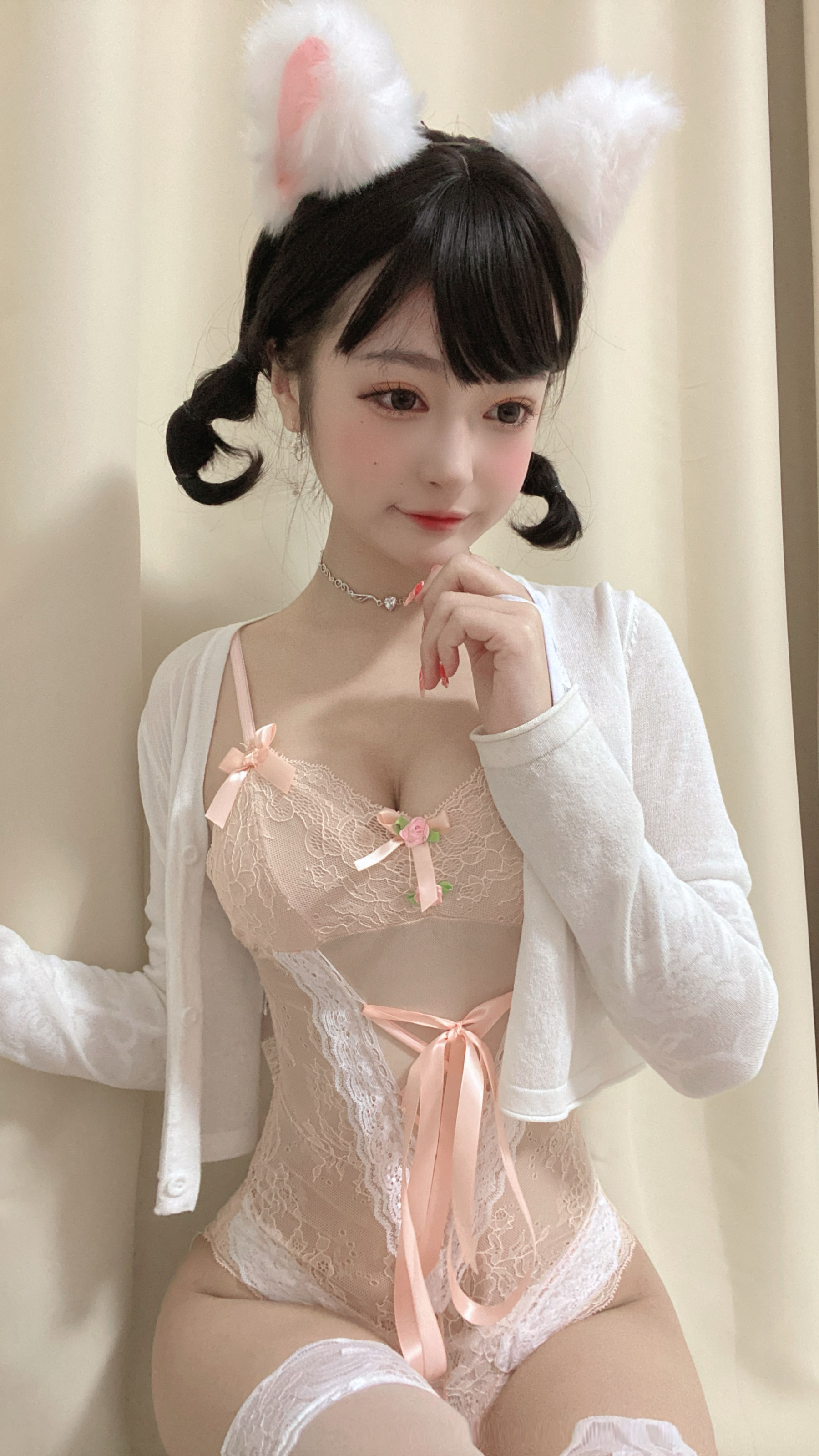 [福利COS] 动漫博主佳佳好难啊 - 法式猫耳娘第6张