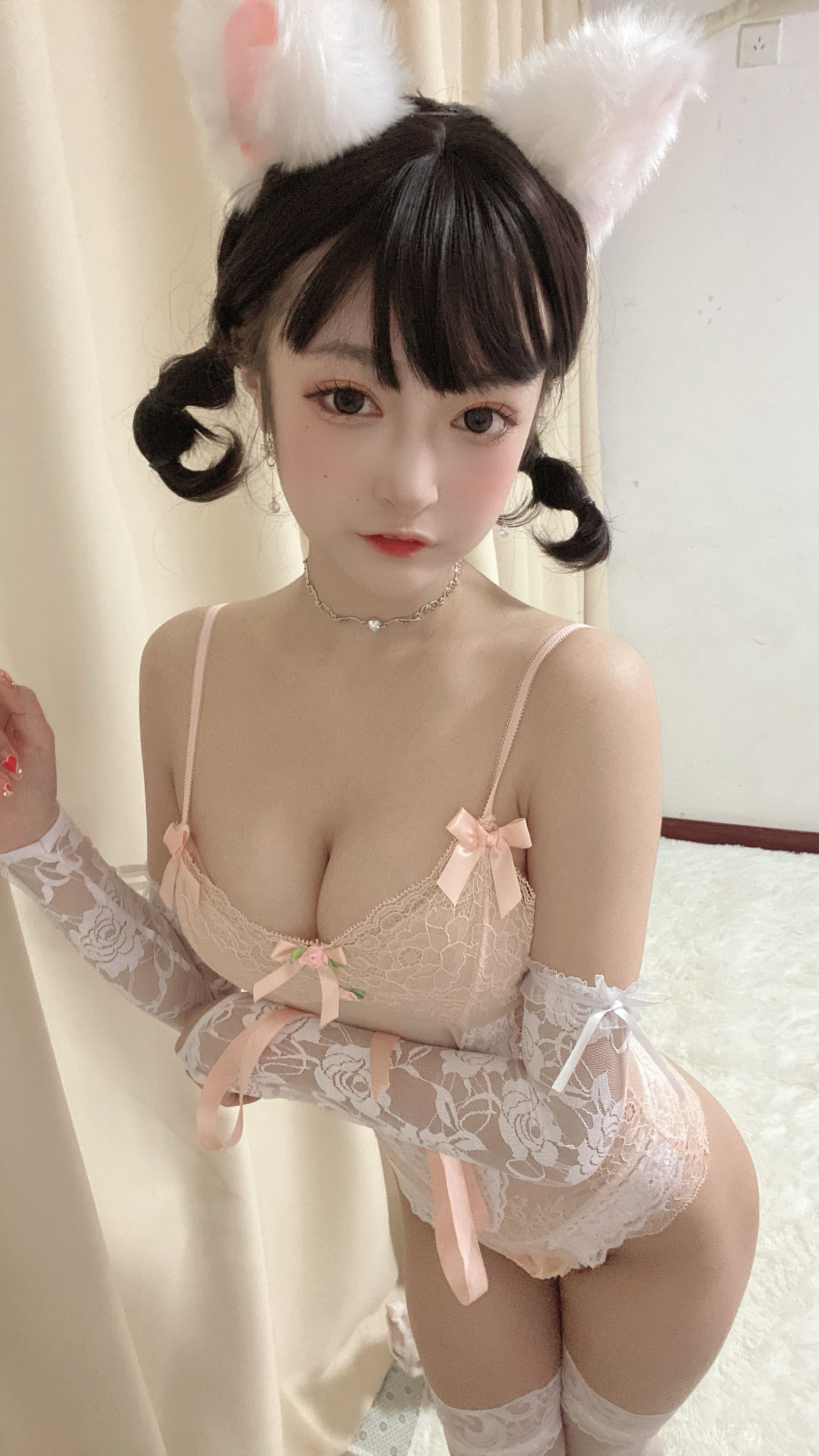 [福利COS] 动漫博主佳佳好难啊 - 法式猫耳娘第12张