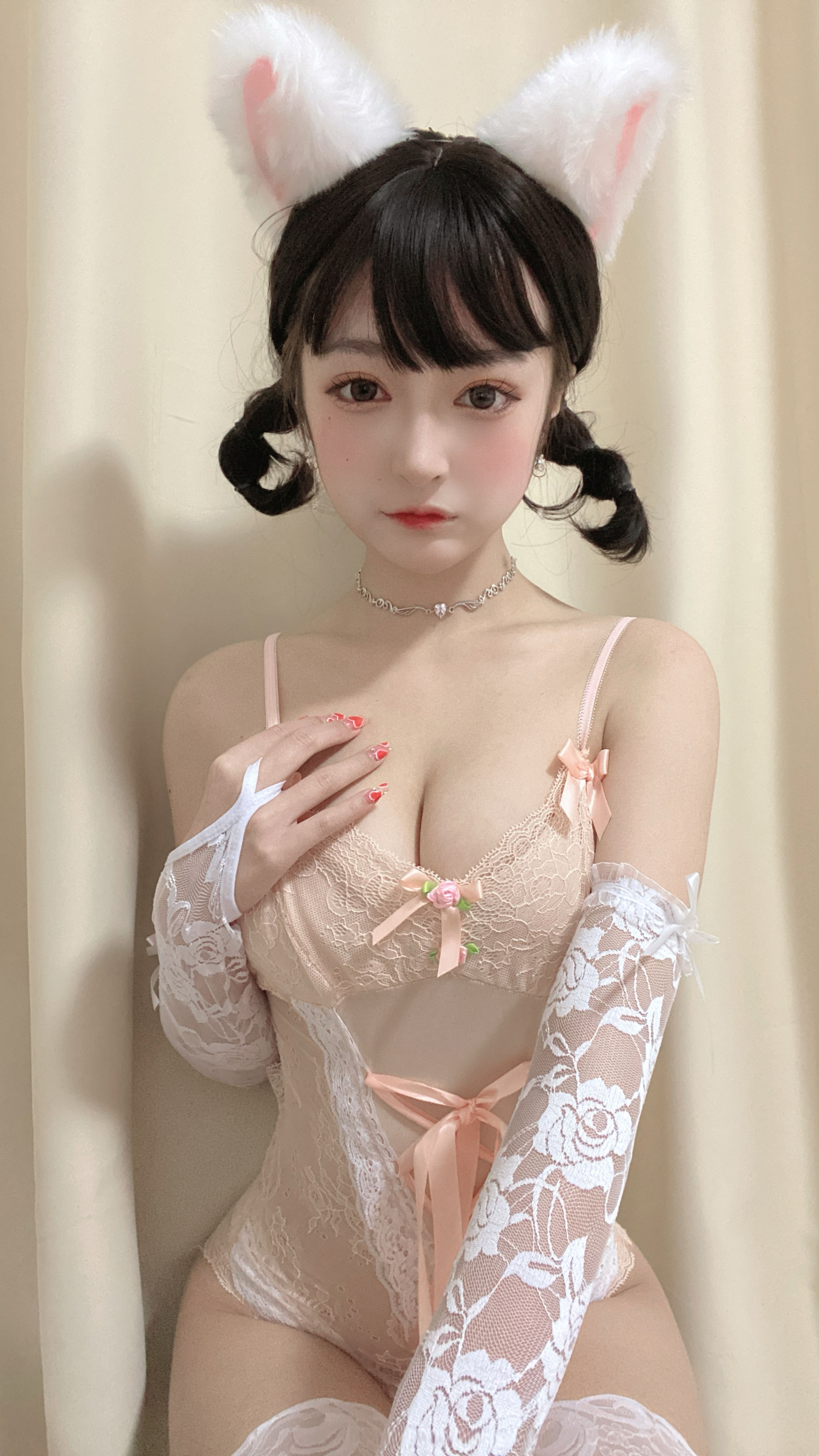 [福利COS] 动漫博主佳佳好难啊 - 法式猫耳娘第12张