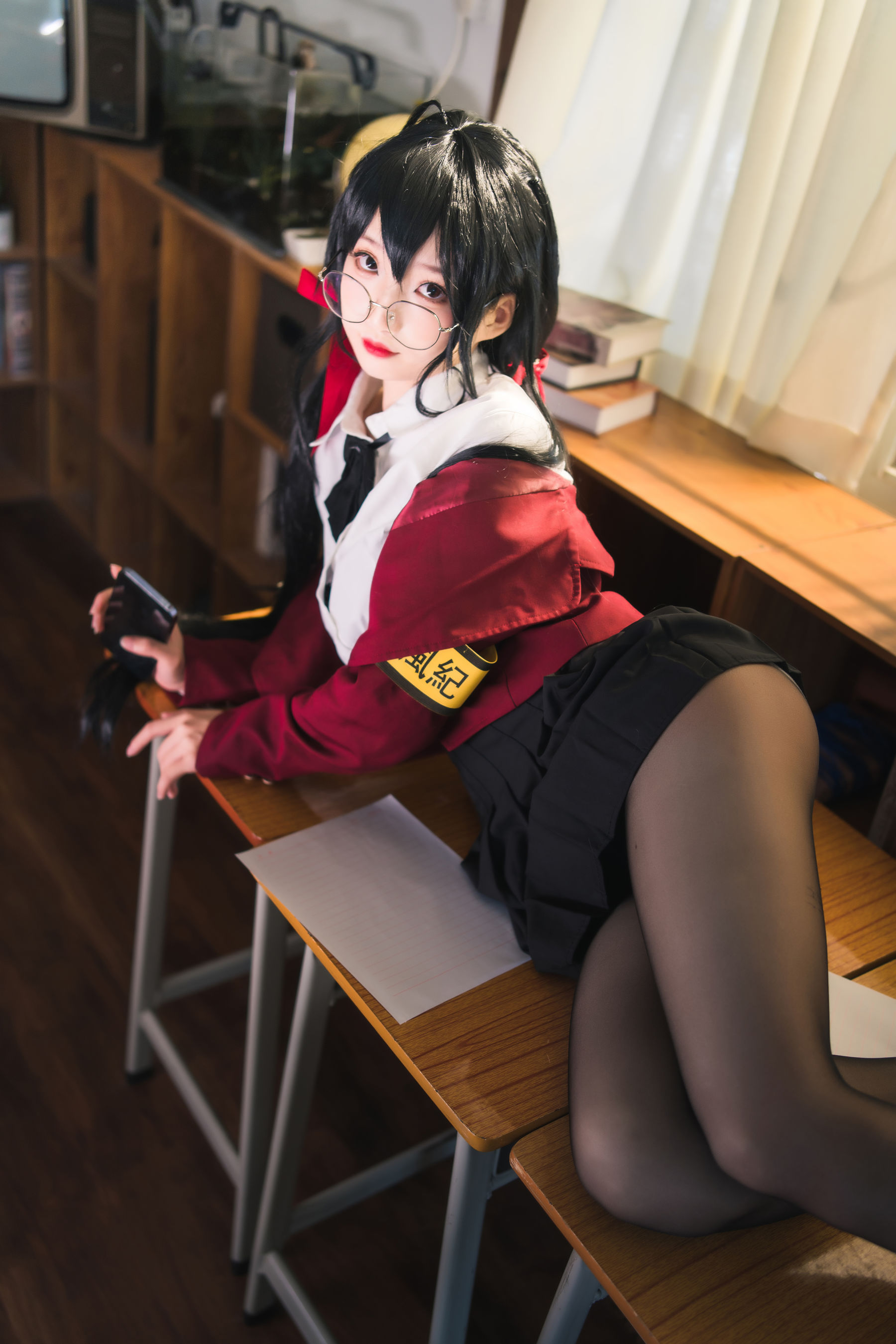 [福利COS] 狐玖玖 - 碧蓝航线 大凤JK第4张