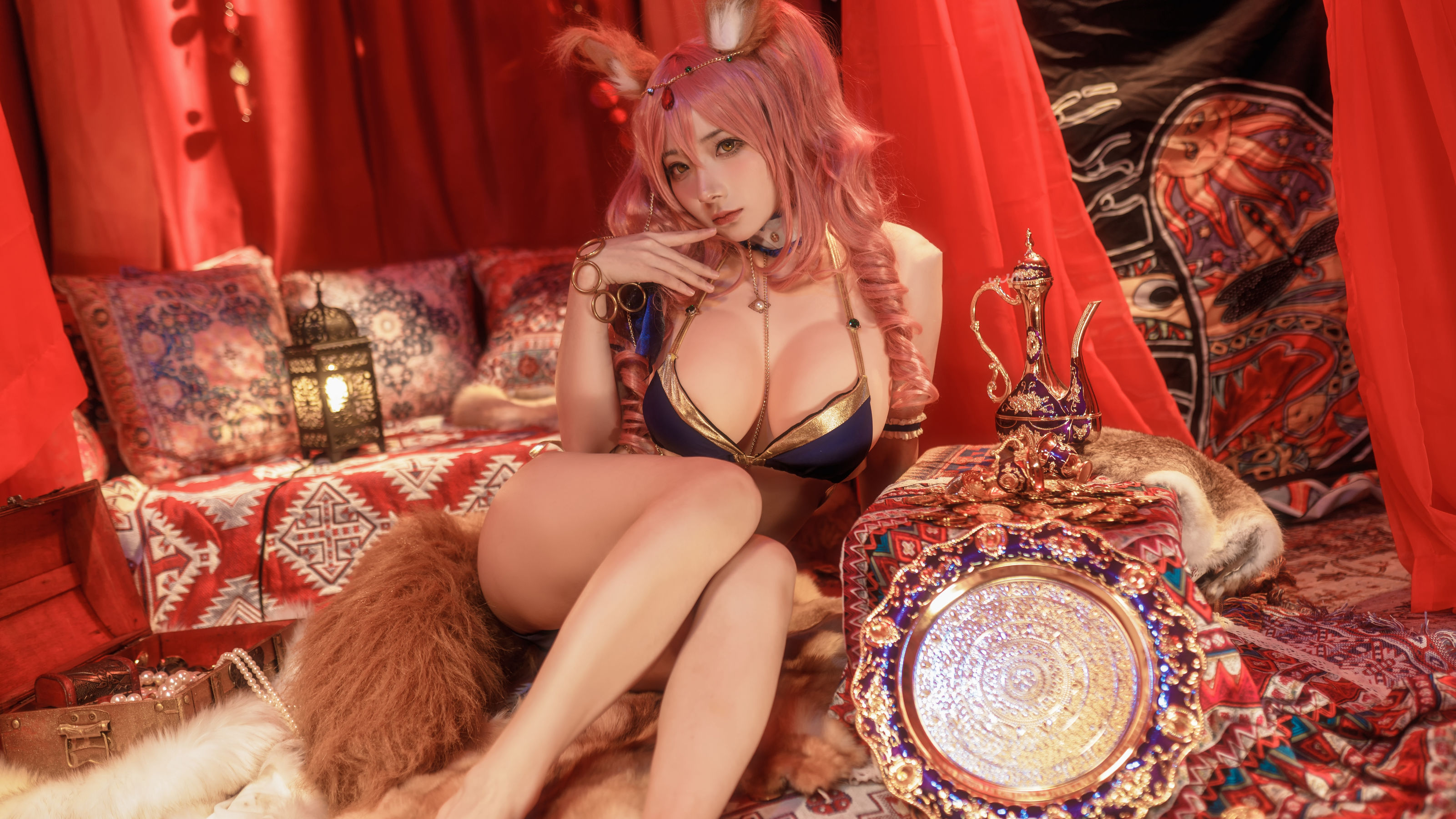 [福利COS] 是三不是世w - 玉藻前舞娘第4张