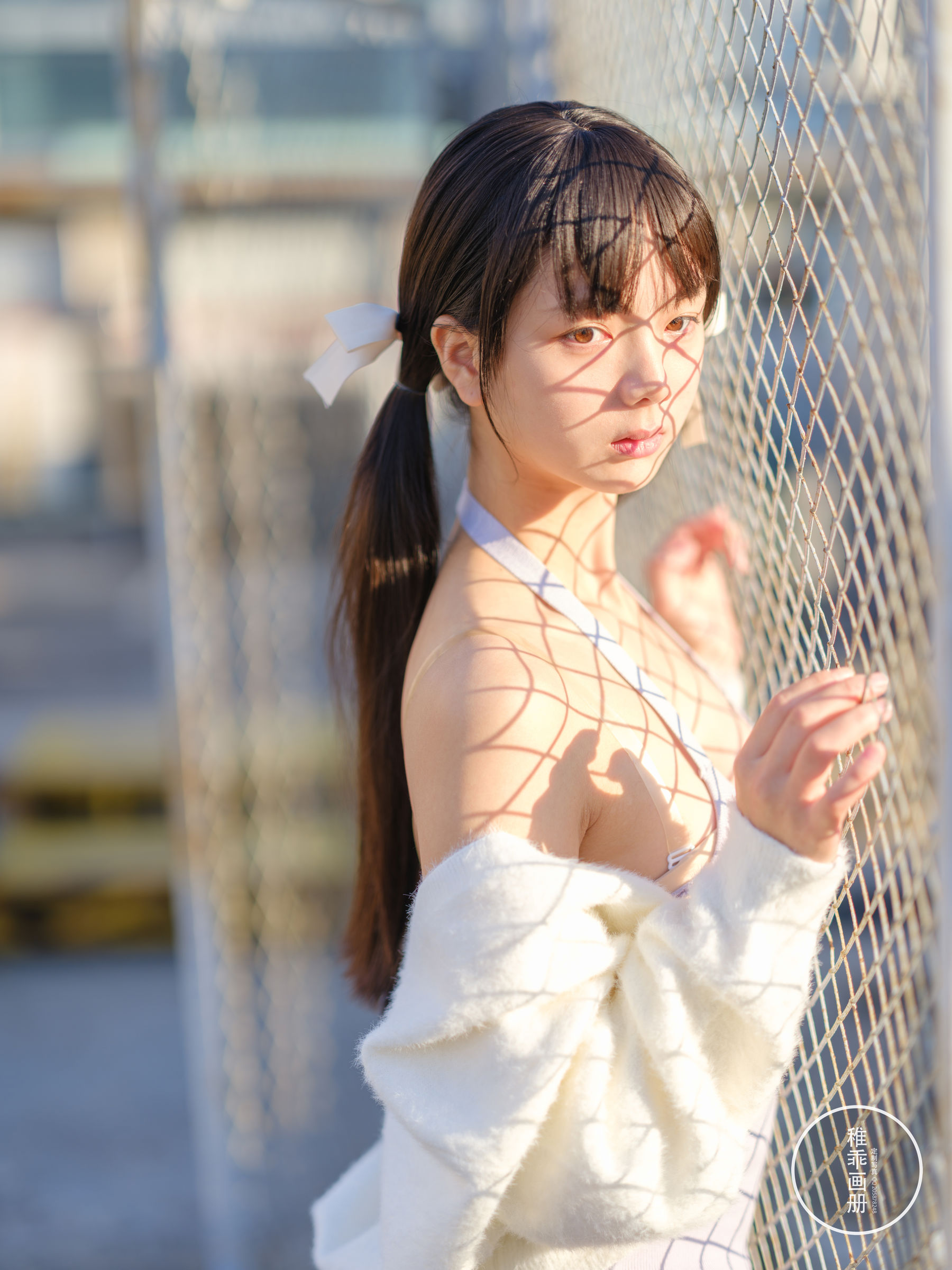 [福利COS] 柴系小乖(稚乖画册) - 夜夜 天台停车场肉丝 Lolita第13张