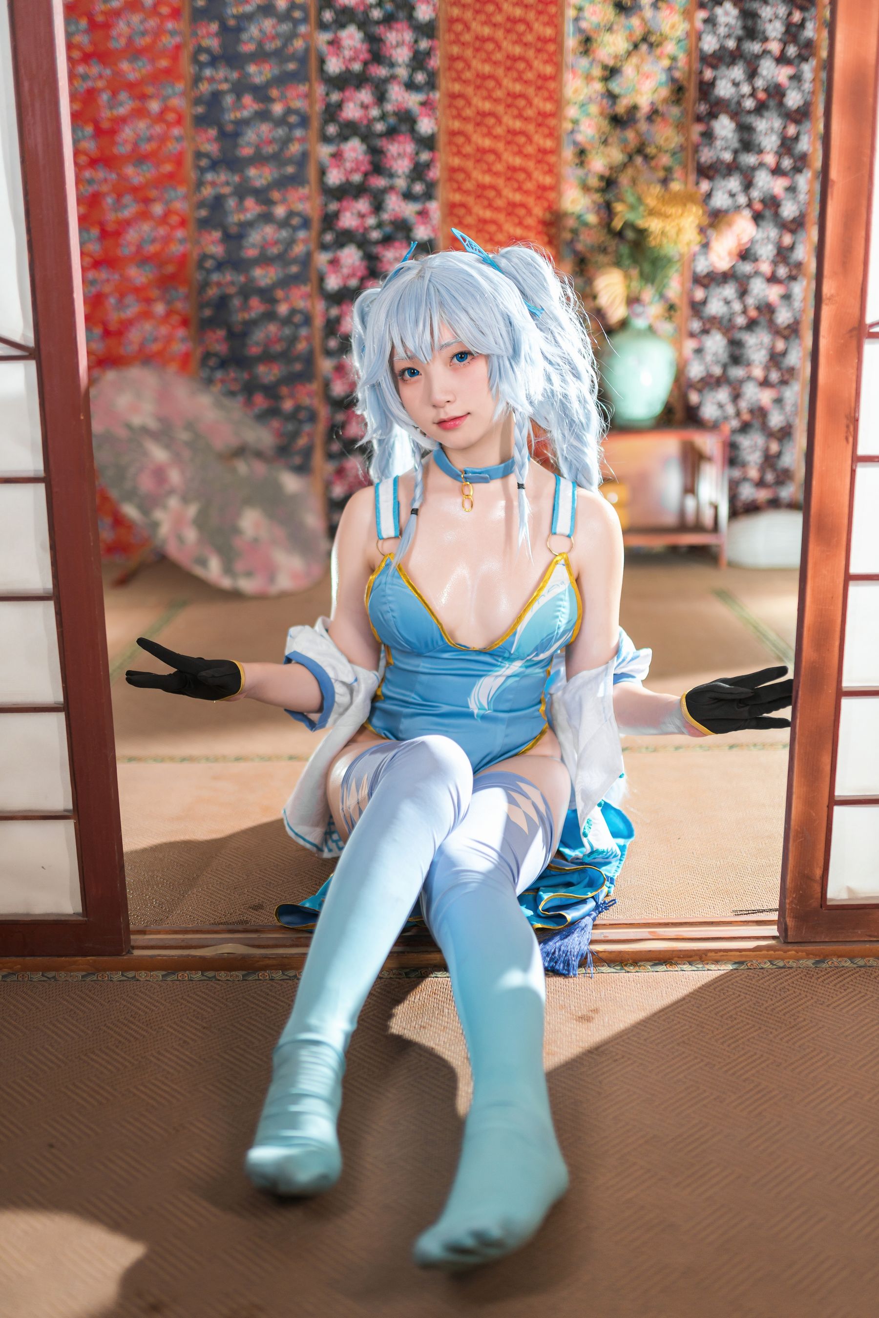 [福利COS] 花铃 - PA15-翠雀媚第16张