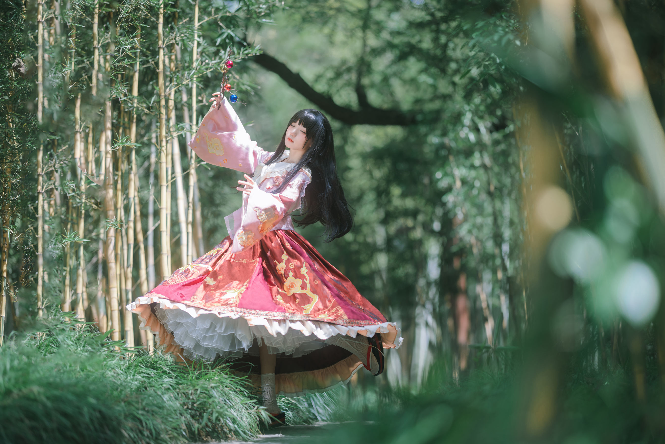 [福利COS] 花柒Hana - 蓬莱山辉夜第2张