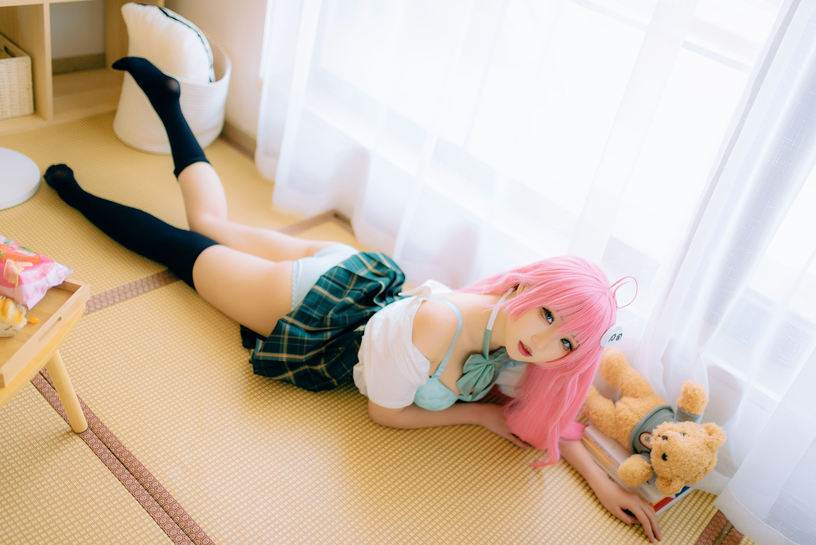 [福利COS] 瓦斯塔亚小龙虾 - 校服第5张