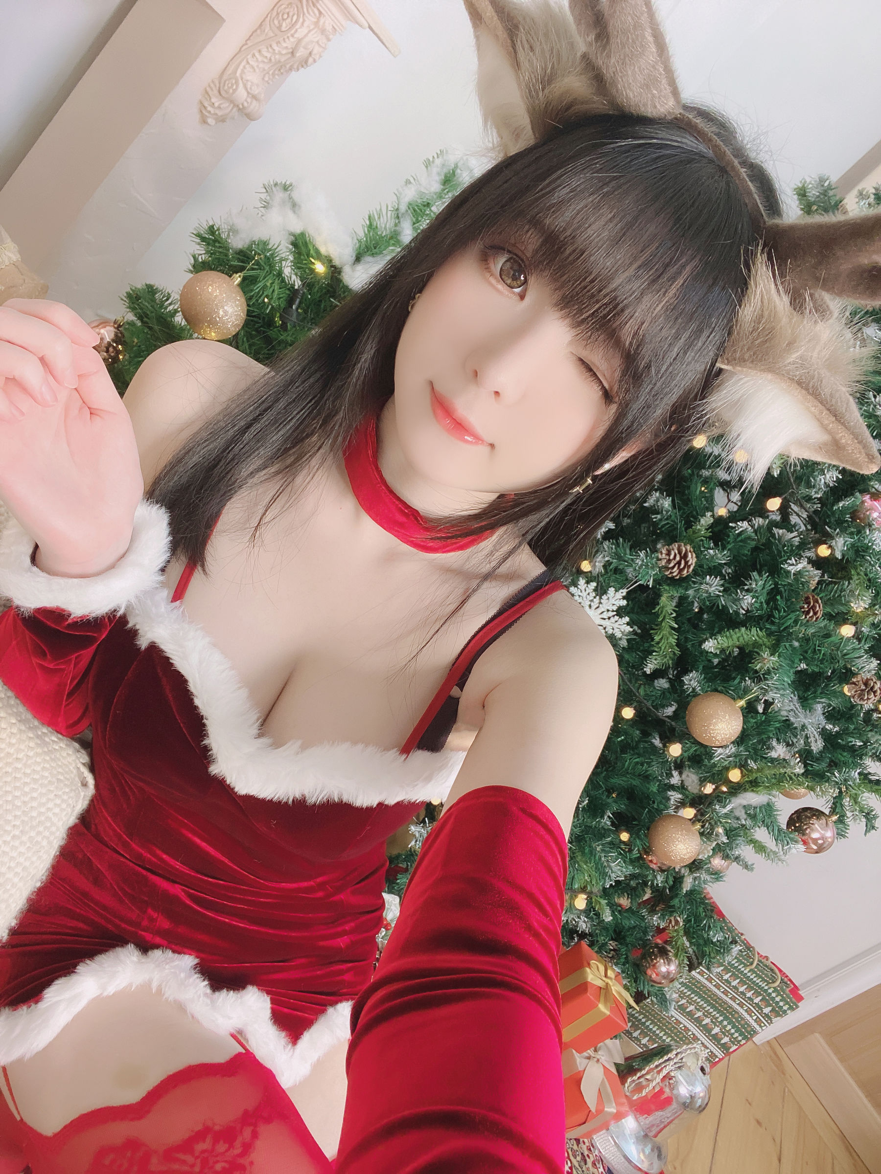 [福利COS] 微博妹纸霜月shimo[fantia] 2022-12-25 メリー・クリスマス！！第4张