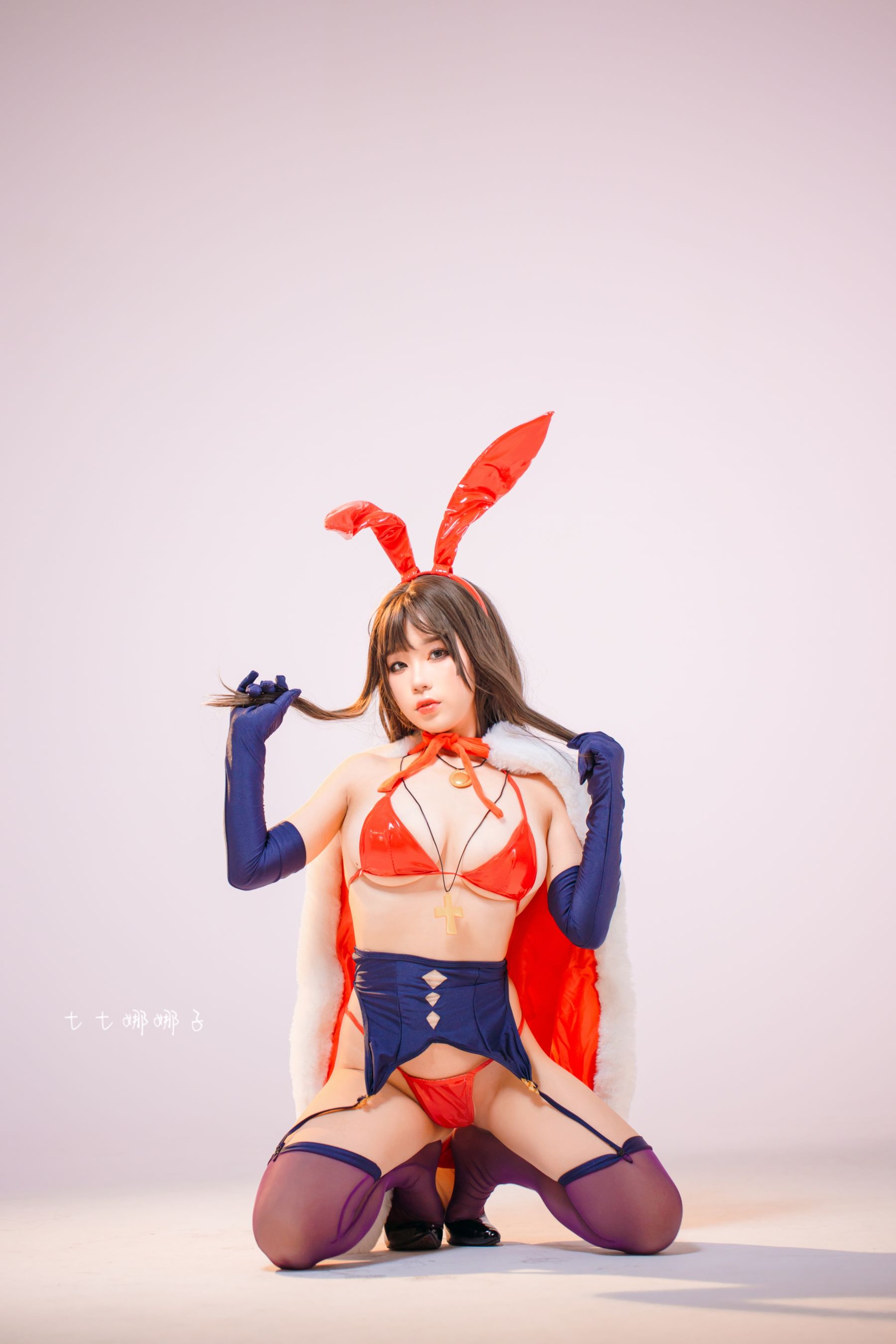 [福利COS] 七七娜娜子 - 圣诞魔太郎第5张