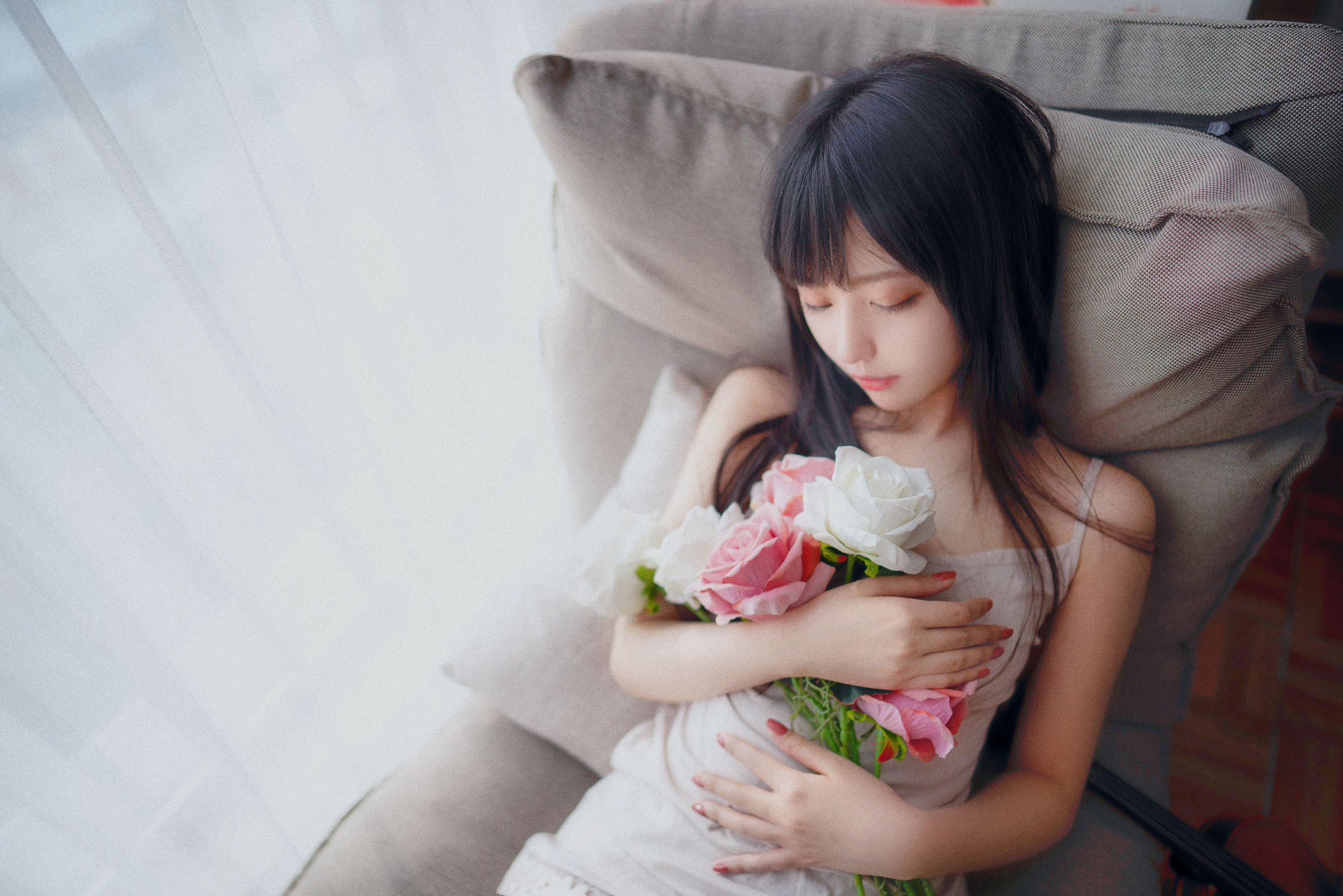 [福利COS] Shika小鹿鹿 - 长发姑娘第1张