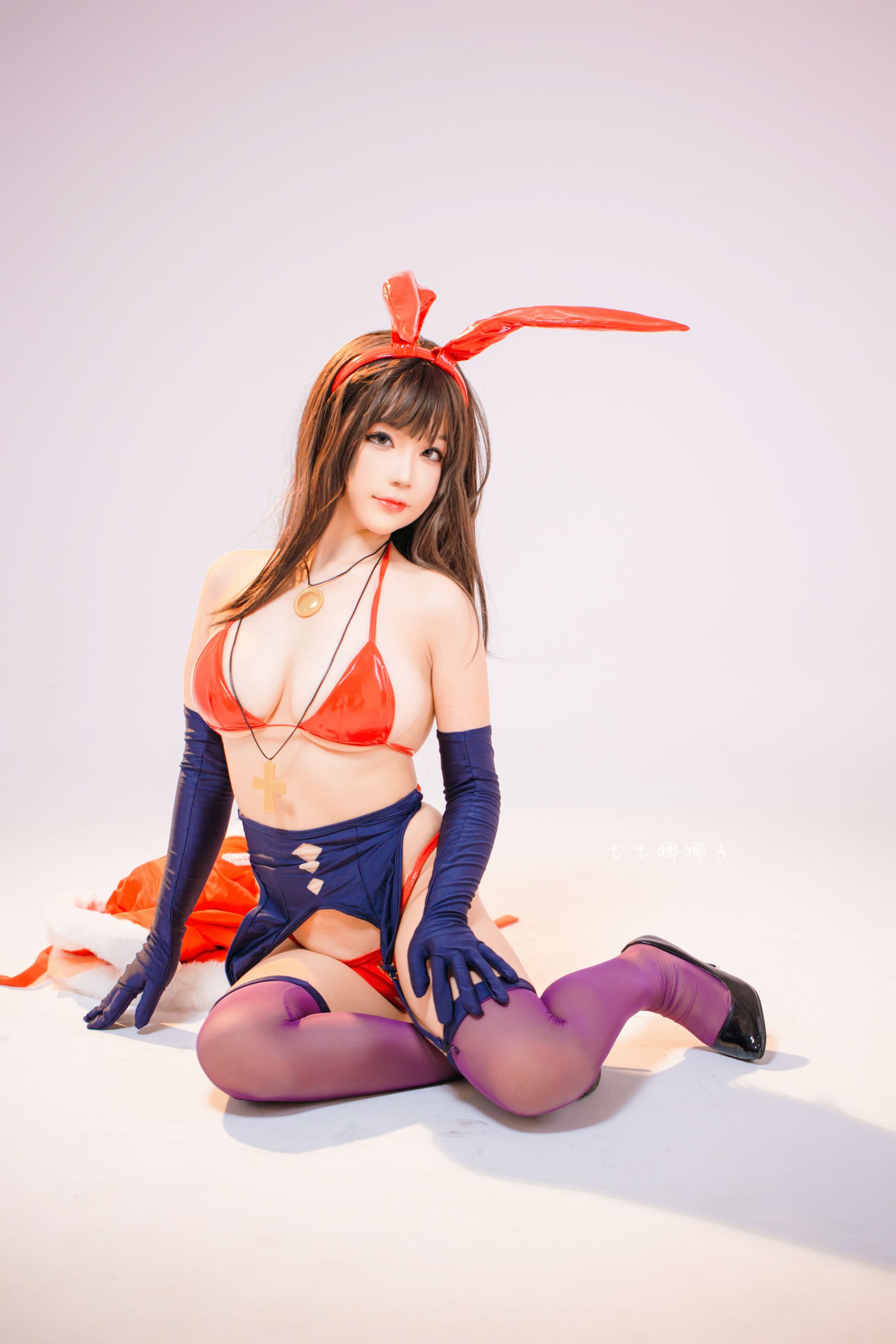 [福利COS] 七七娜娜子 - 圣诞魔太郎第1张