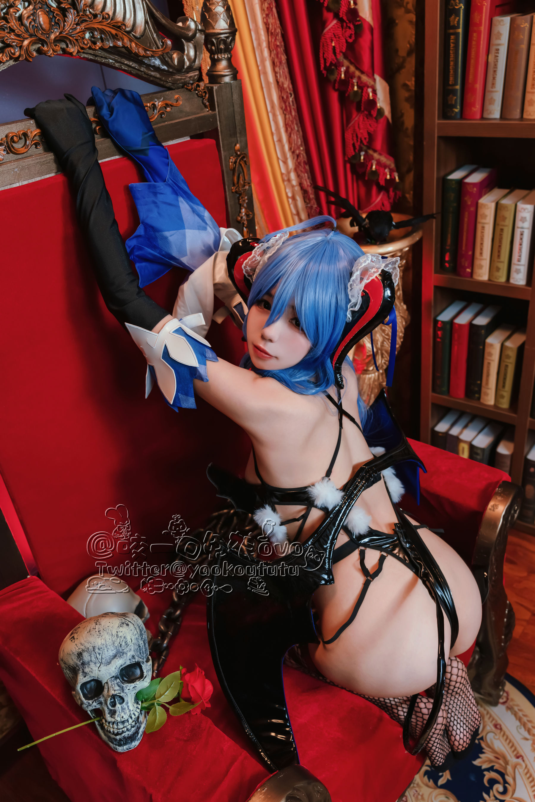 [福利COS] 咬一口兔娘 - 甘雨魅魔第11张