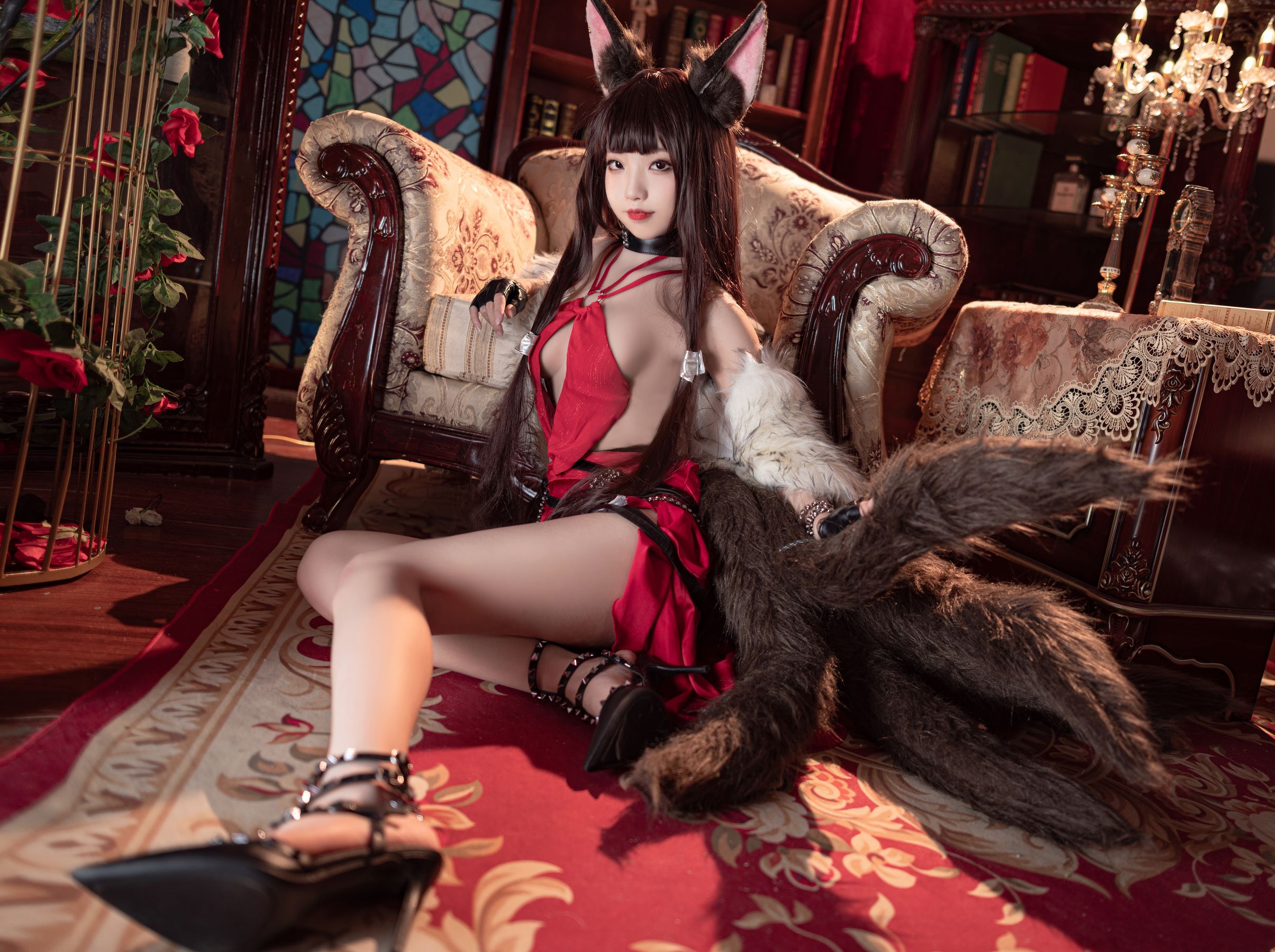 [福利COS] 狐玖玖 - 碧蓝航线 赤城第6张