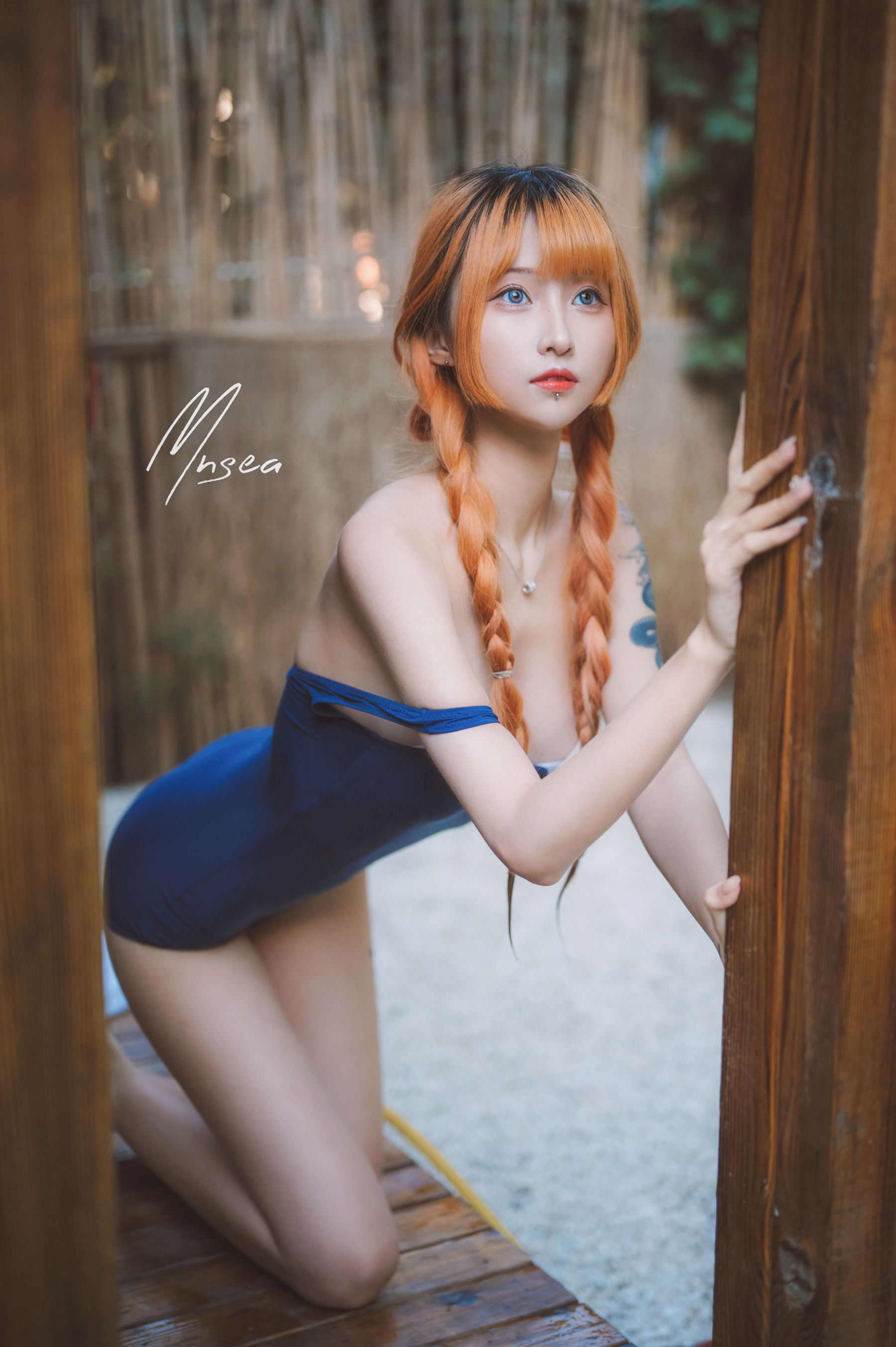 [福利COS] 妹抖青写真 - 死库水第17张