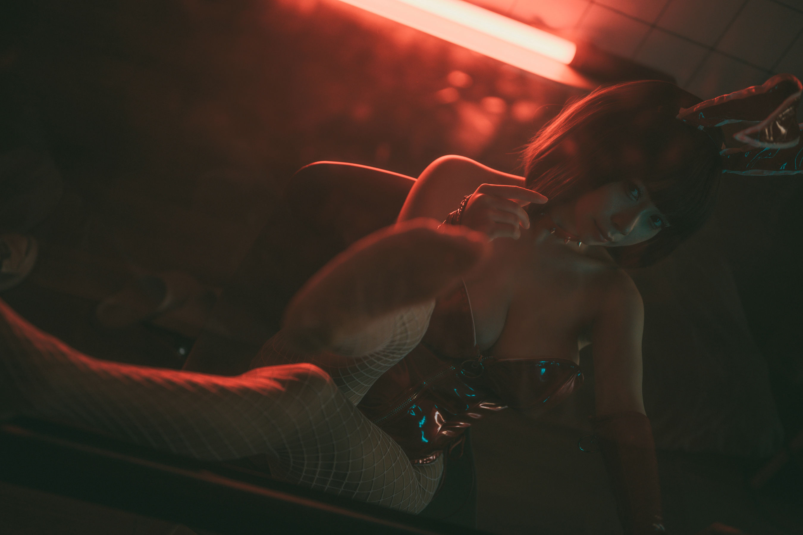 [福利COS] 末夜787 - 红色兔女郎第9张