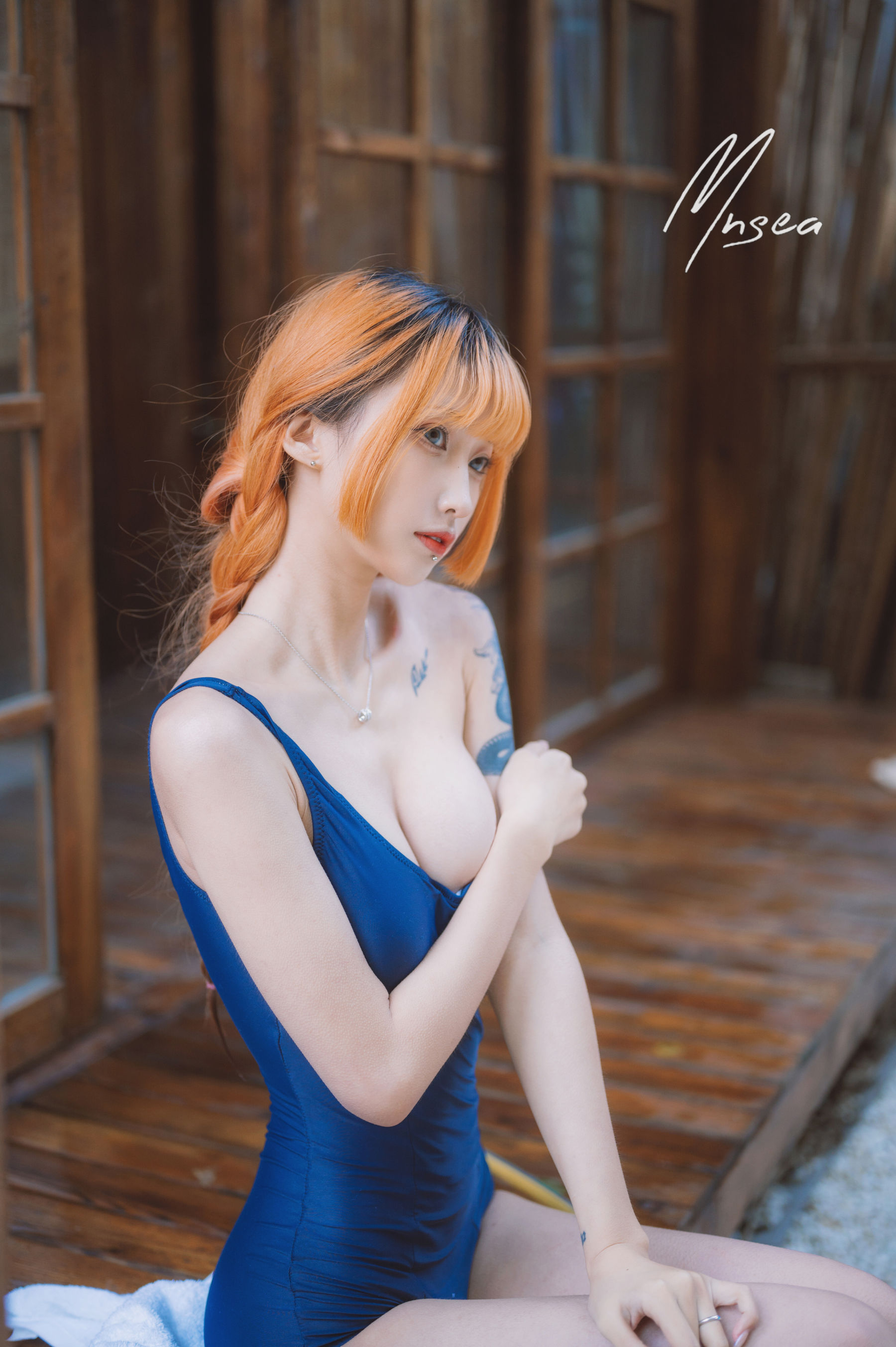 [福利COS] 妹抖青写真 - 死库水第15张