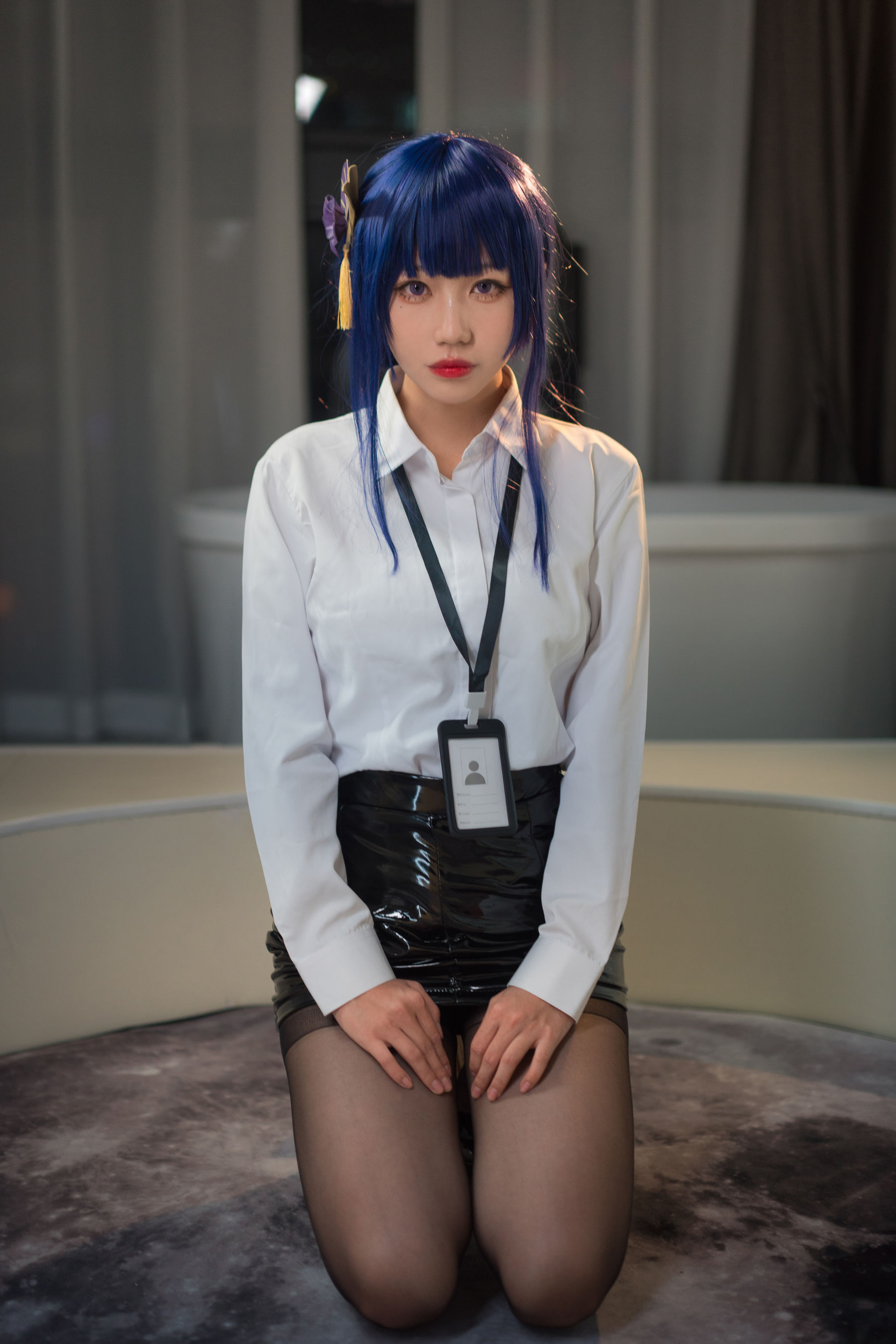 [福利COS] 无影喵喵 - OL雷电将军第11张