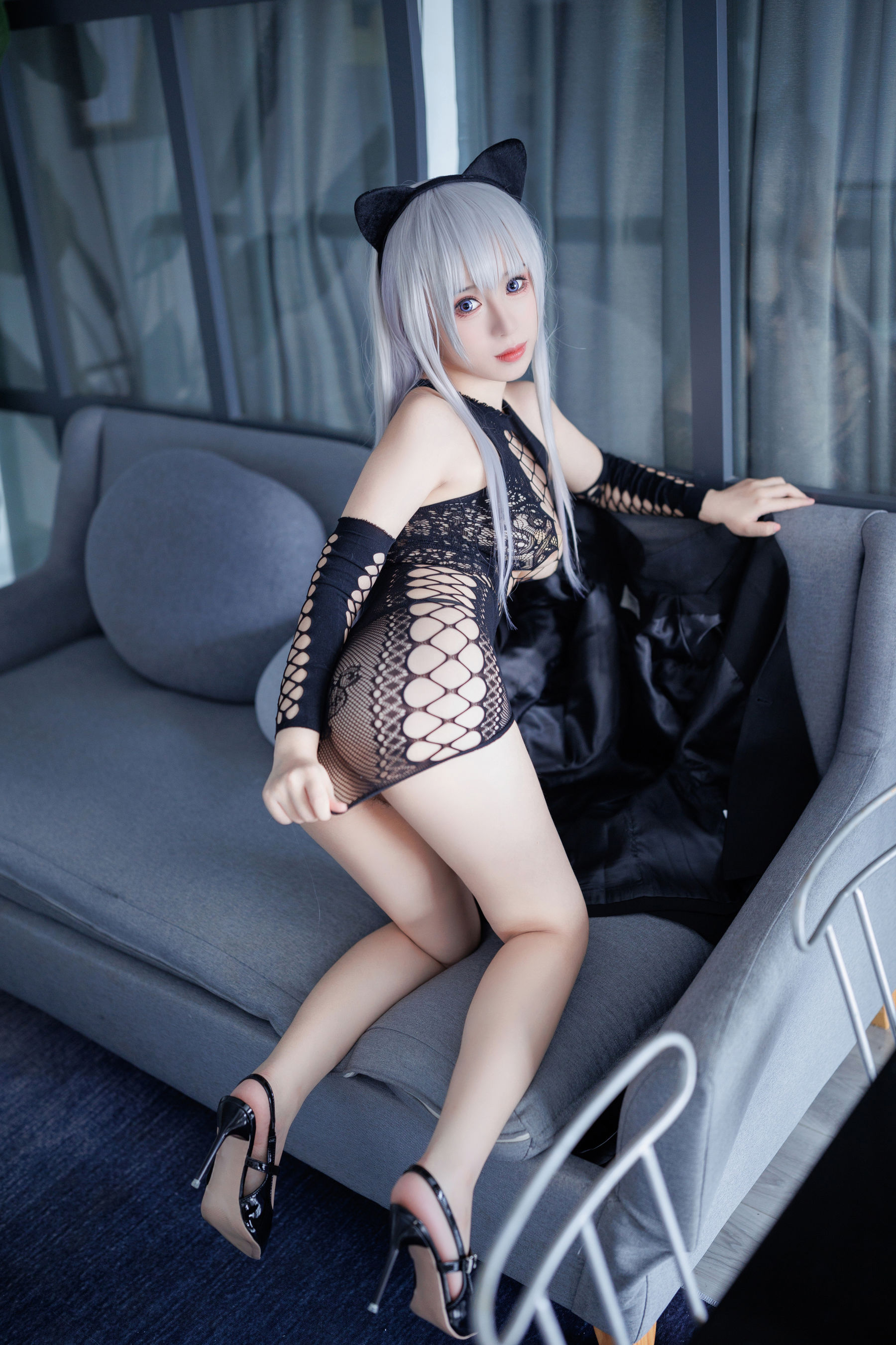 [福利COS] 胡桃猫Kurumineko - 魅惑猫娘第4张