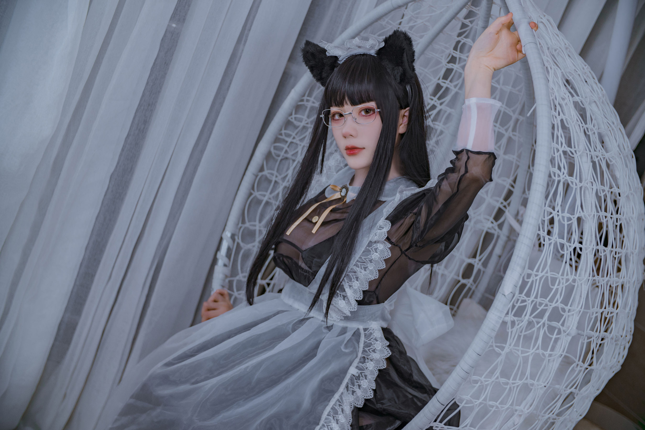 [福利COS] 起司块wii写真 - 会长是女仆大人第2张