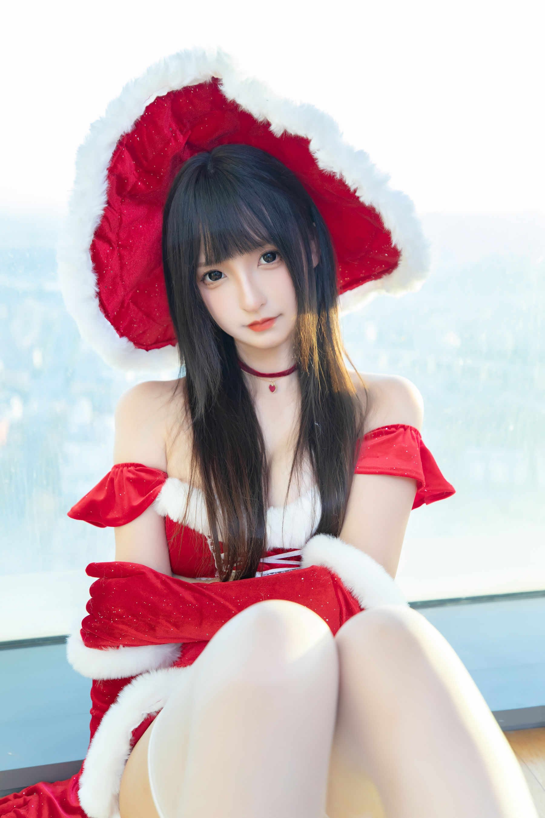 [福利COS] 萝莉神楽板真冬 之圣诞魔法第14张