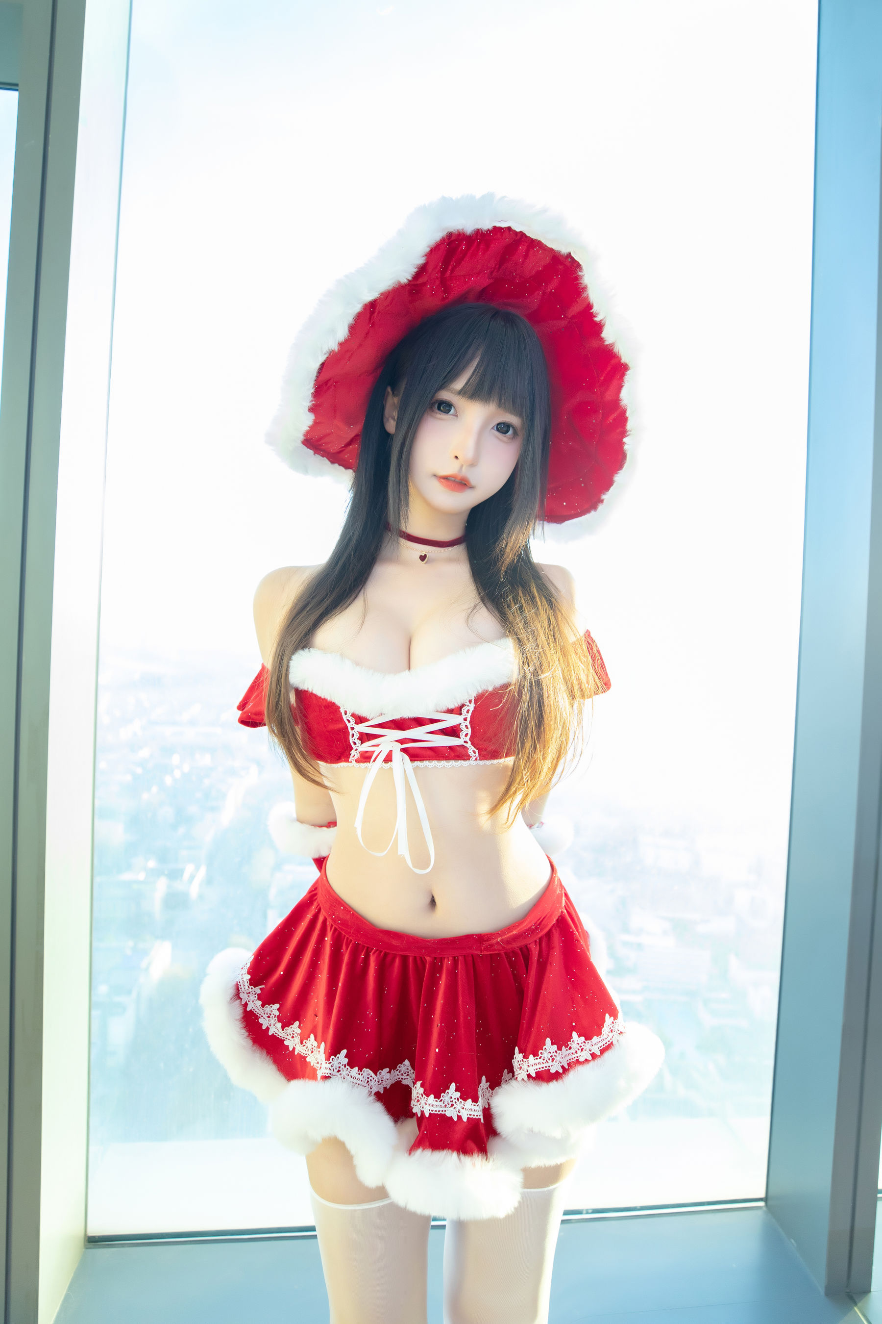 [福利COS] 萝莉神楽板真冬 之圣诞魔法第4张