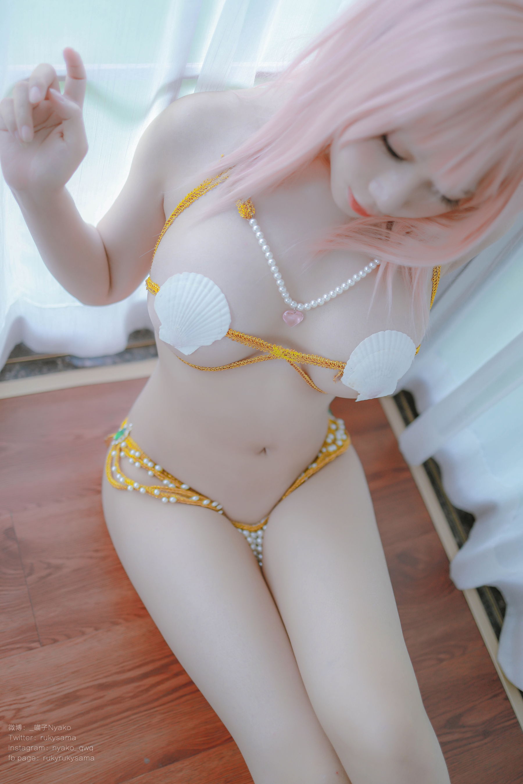 [福利COS] 萌妹子Nyako喵子 - DOAほのか 贝壳第6张