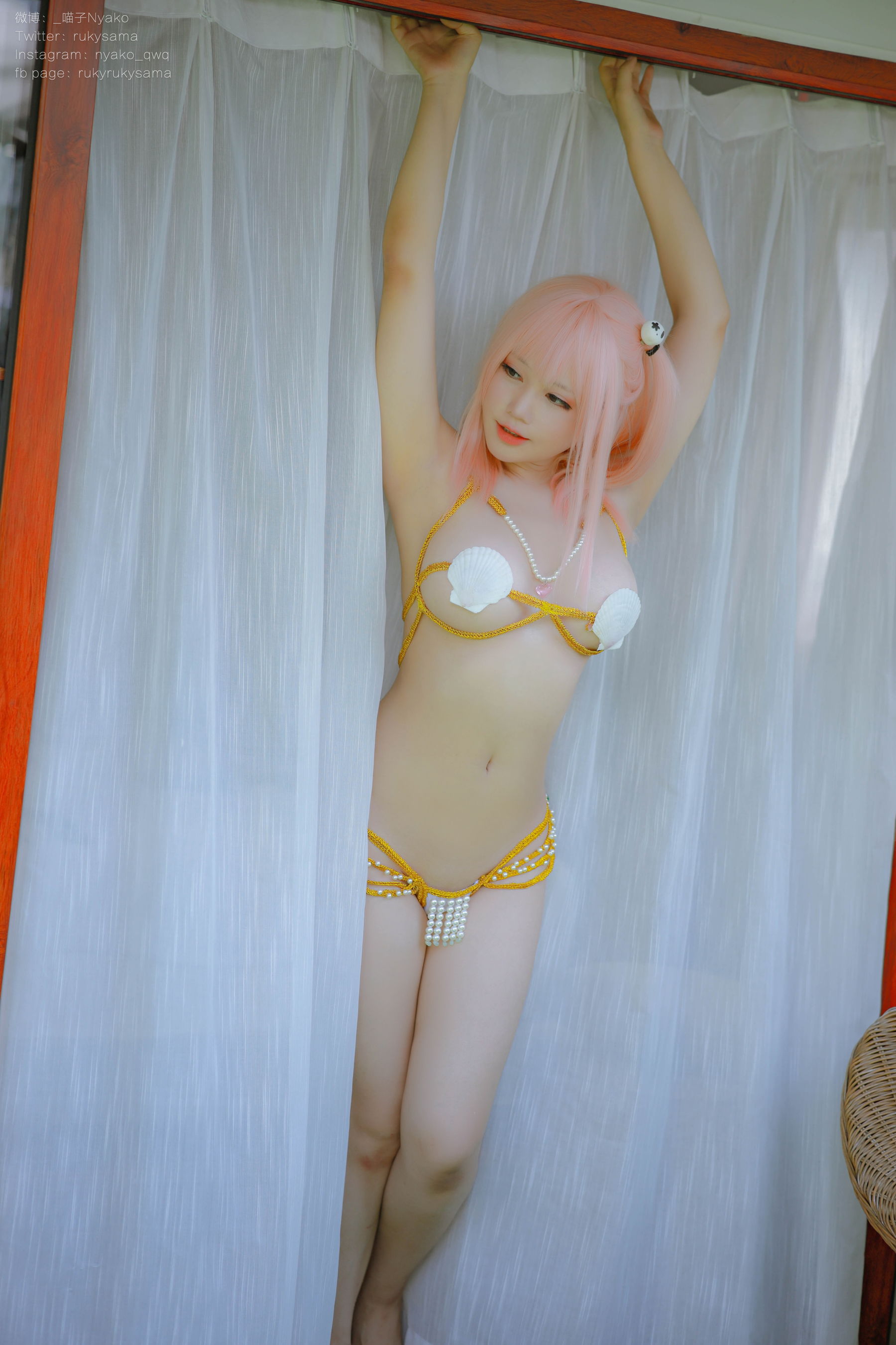 [福利COS] 萌妹子Nyako喵子 - DOAほのか 贝壳第24张