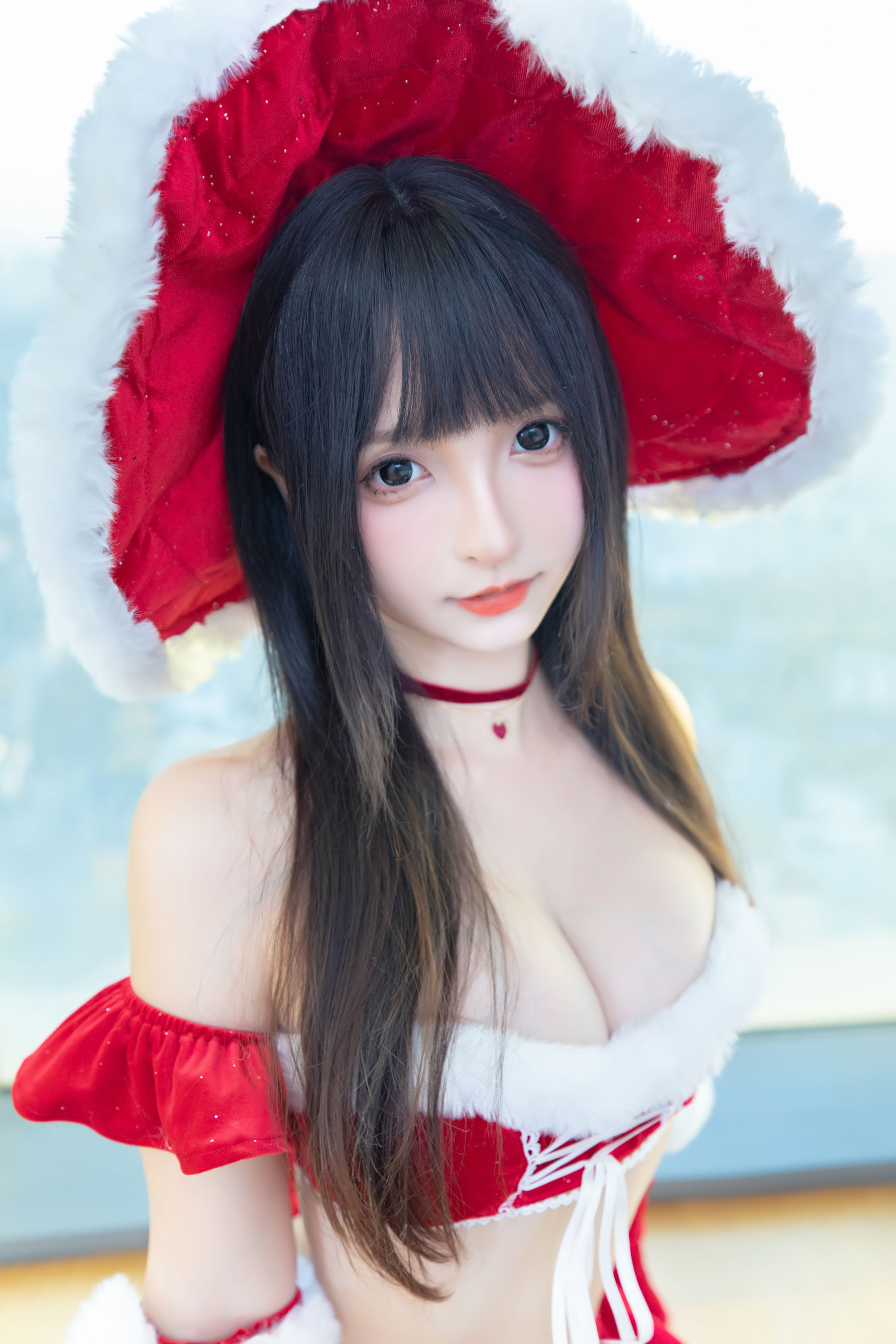 [福利COS] 萝莉神楽板真冬 之圣诞魔法第18张