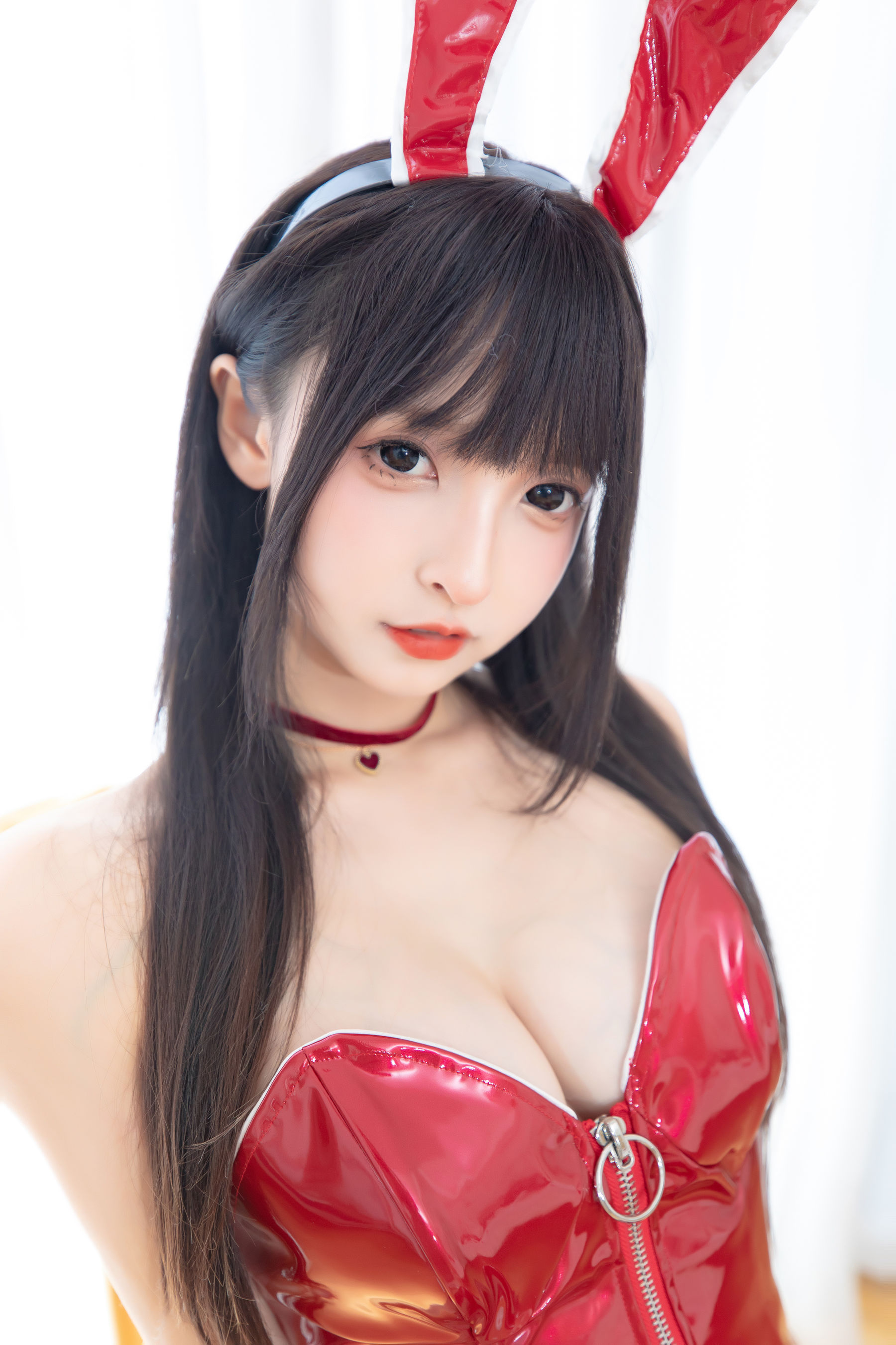 [福利COS] 萝莉神楽板真冬 之红兔迎春第6张