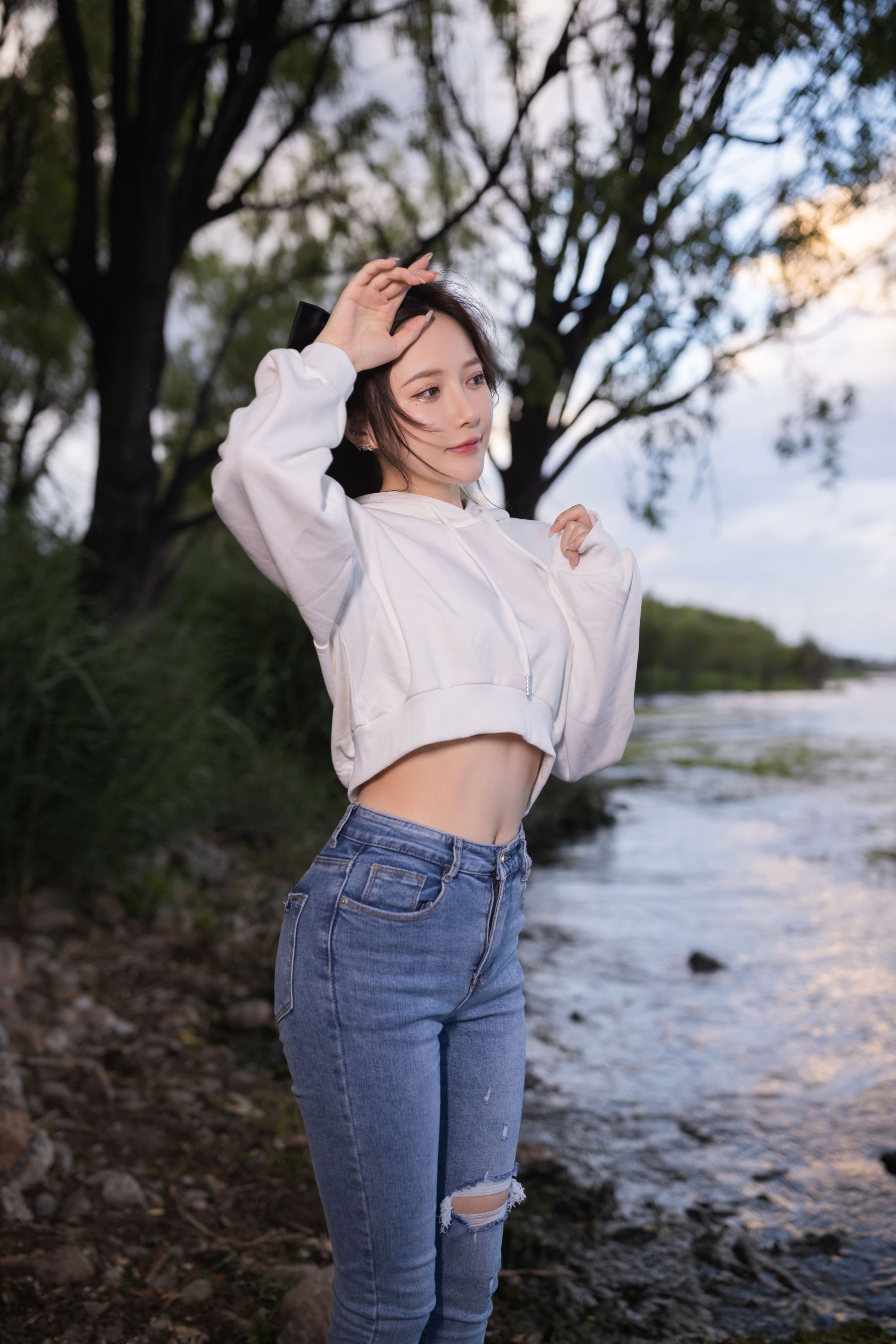 [福利COS] 鱼子酱 牛仔情趣写真第6张