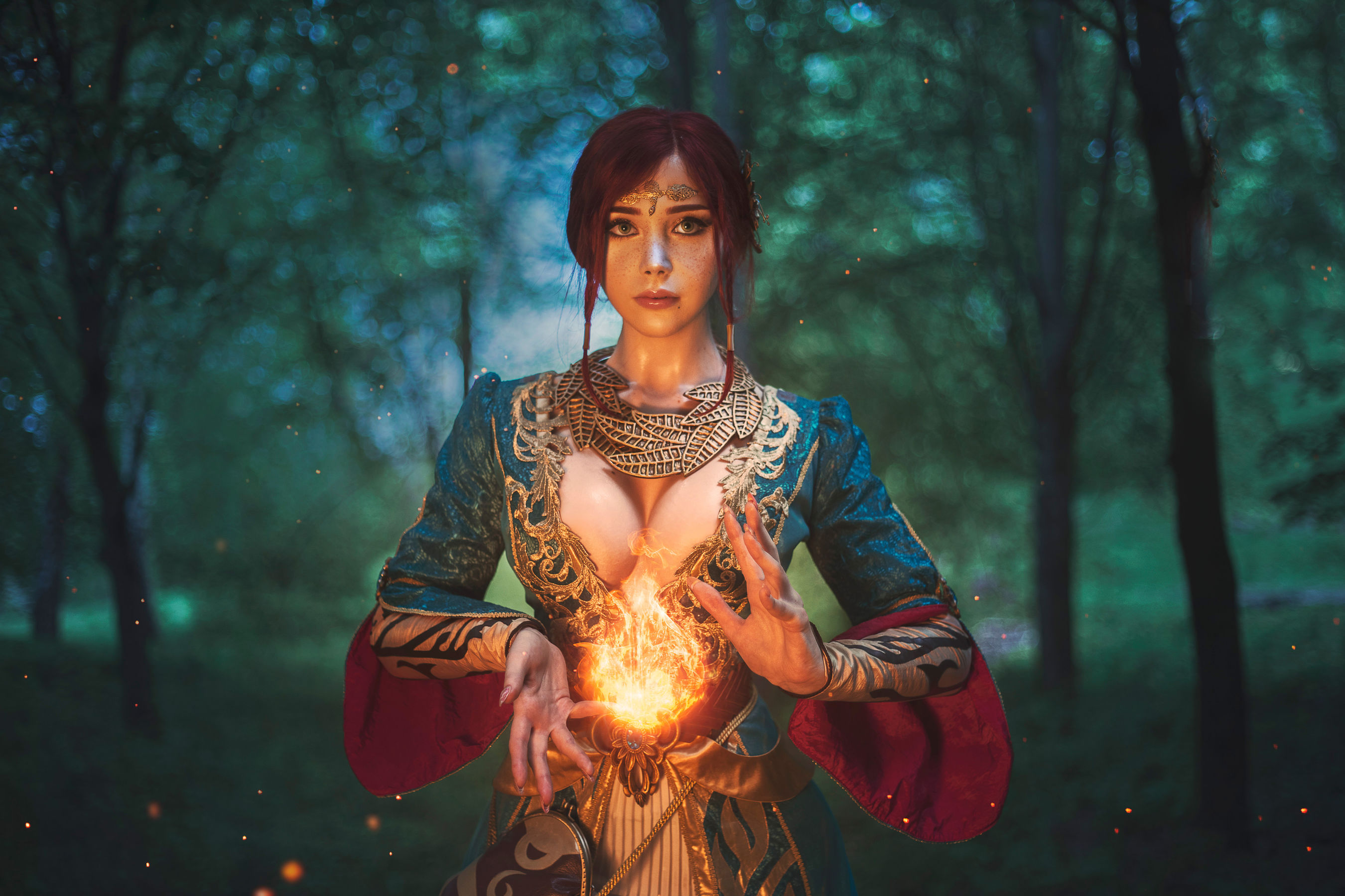 [COS福利] 国外美女SayaTheFox - Triss Merigold第4张