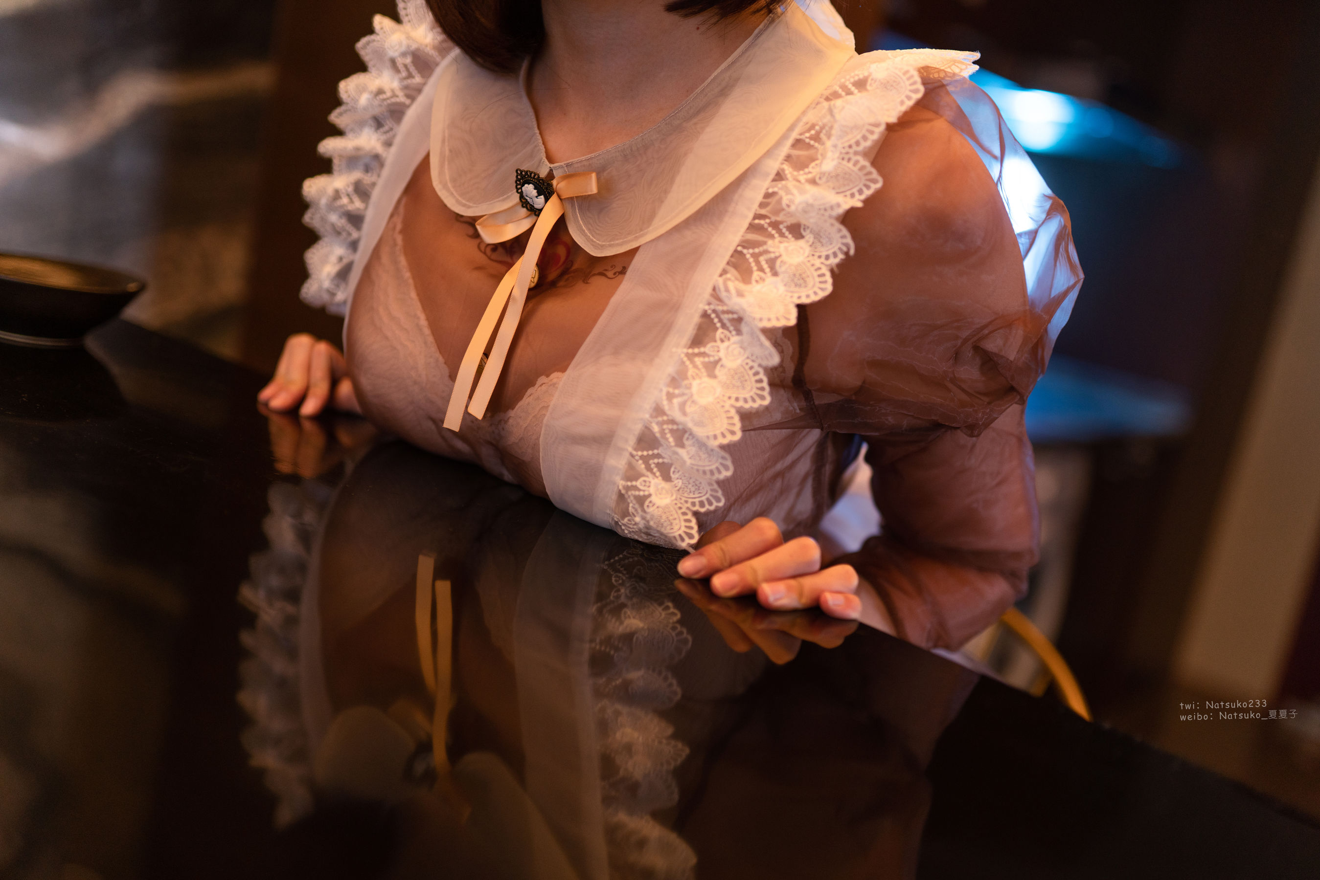 Natsuko夏夏子 - 透明女仆第20张