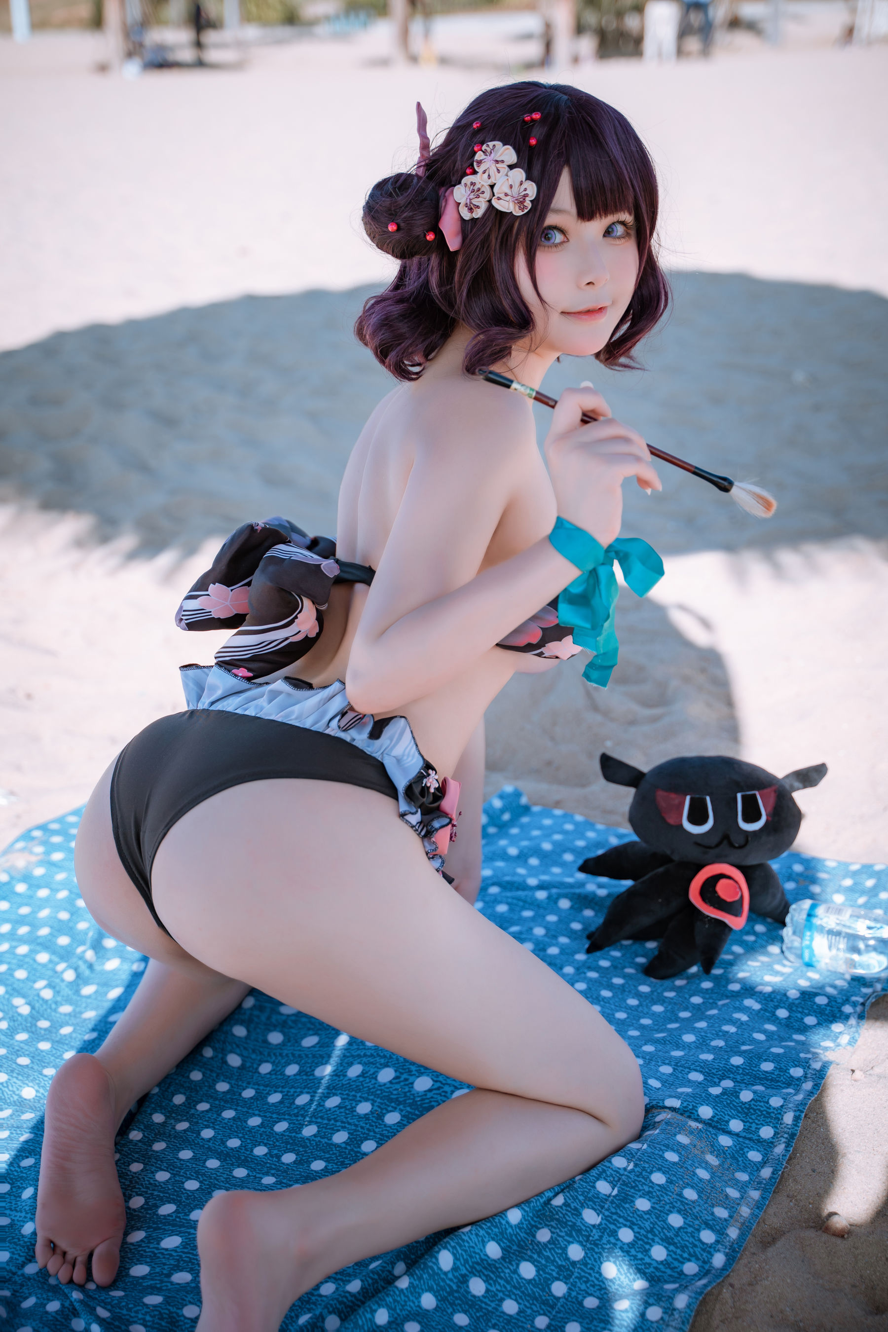 动漫博主w百合欧皇子w - 沙滩第6张