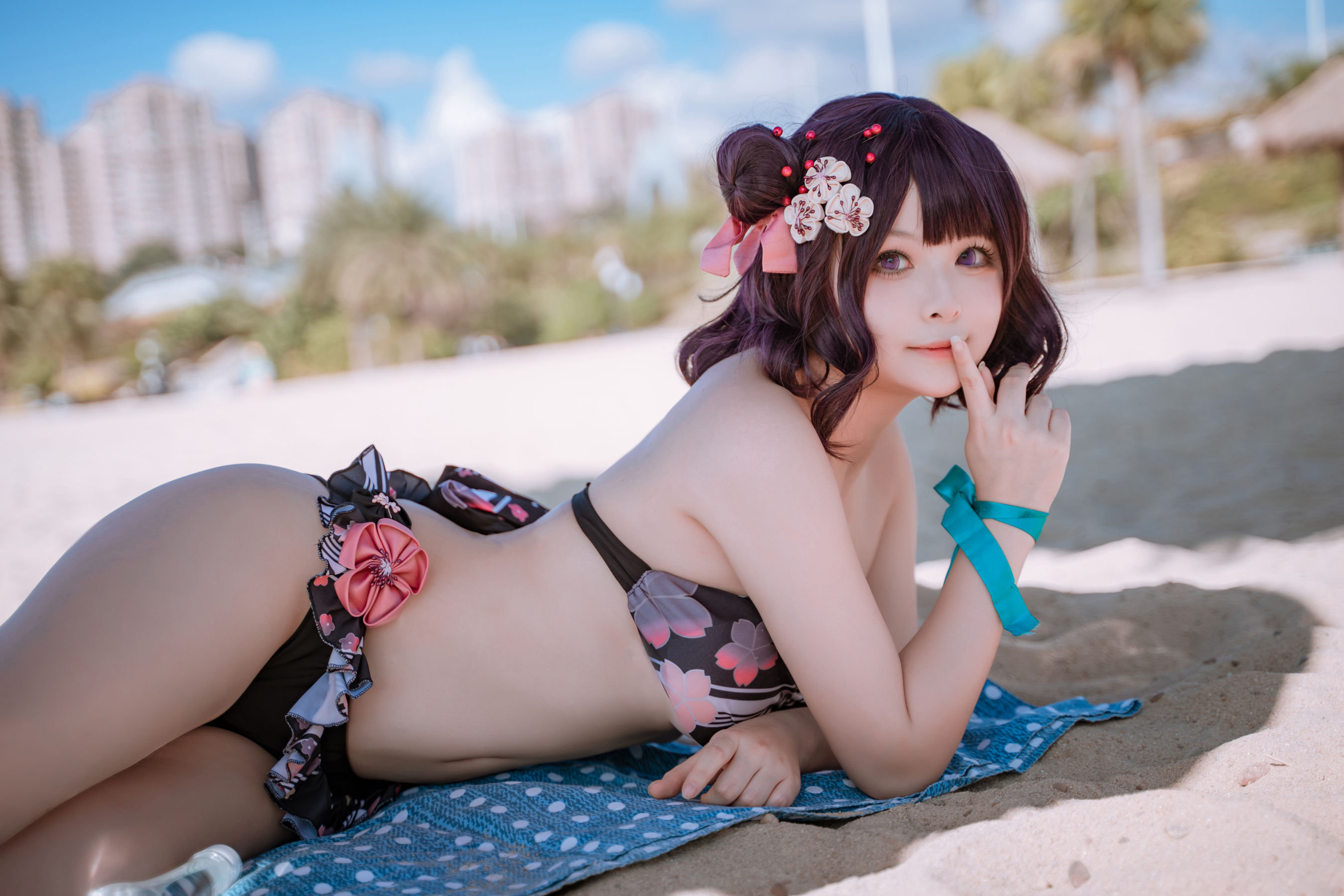 动漫博主w百合欧皇子w - 沙滩第6张