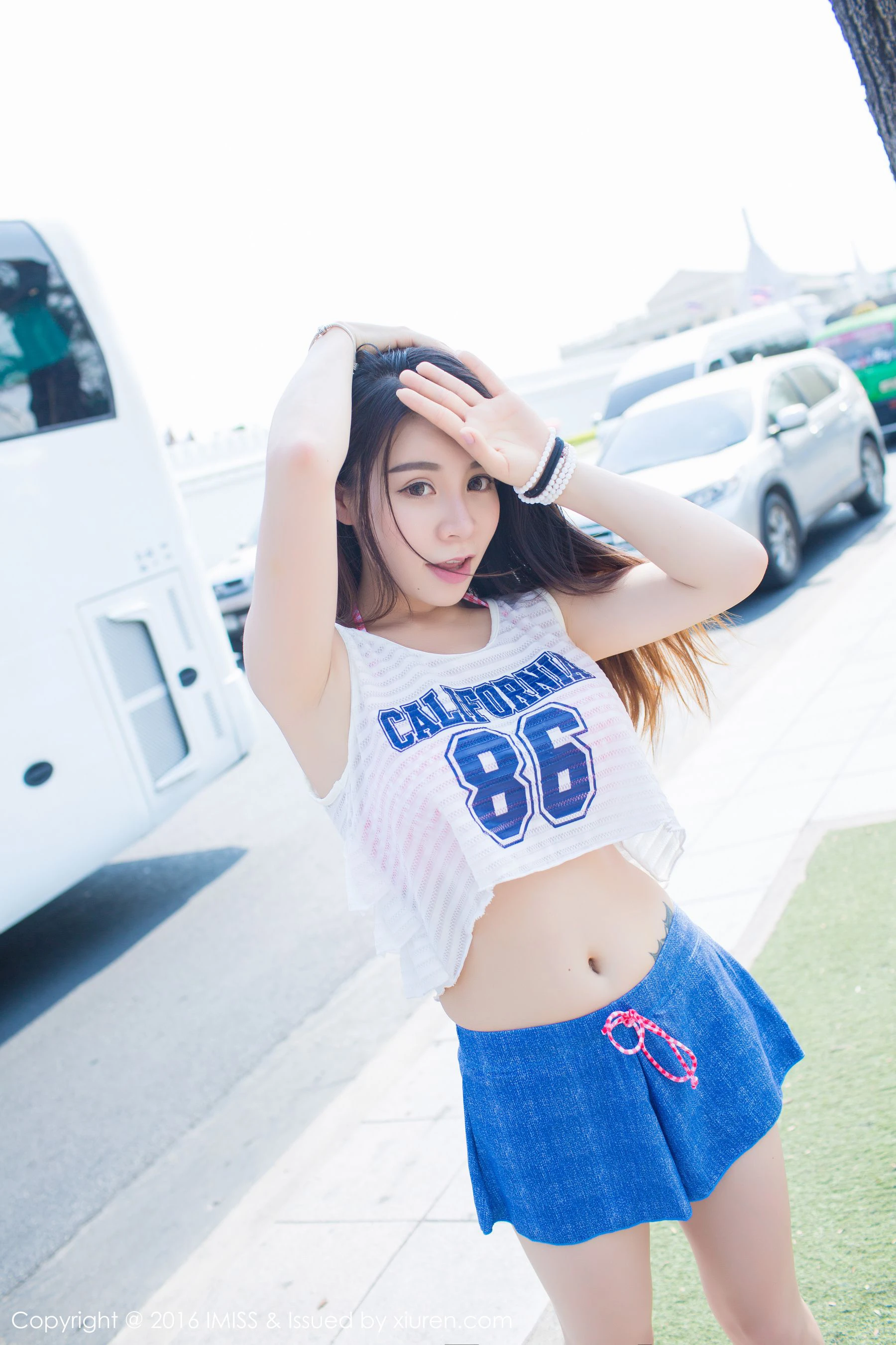  vetiver嘉宝贝儿《国外清新街拍》 爱蜜社IMiss Vol.126第3张