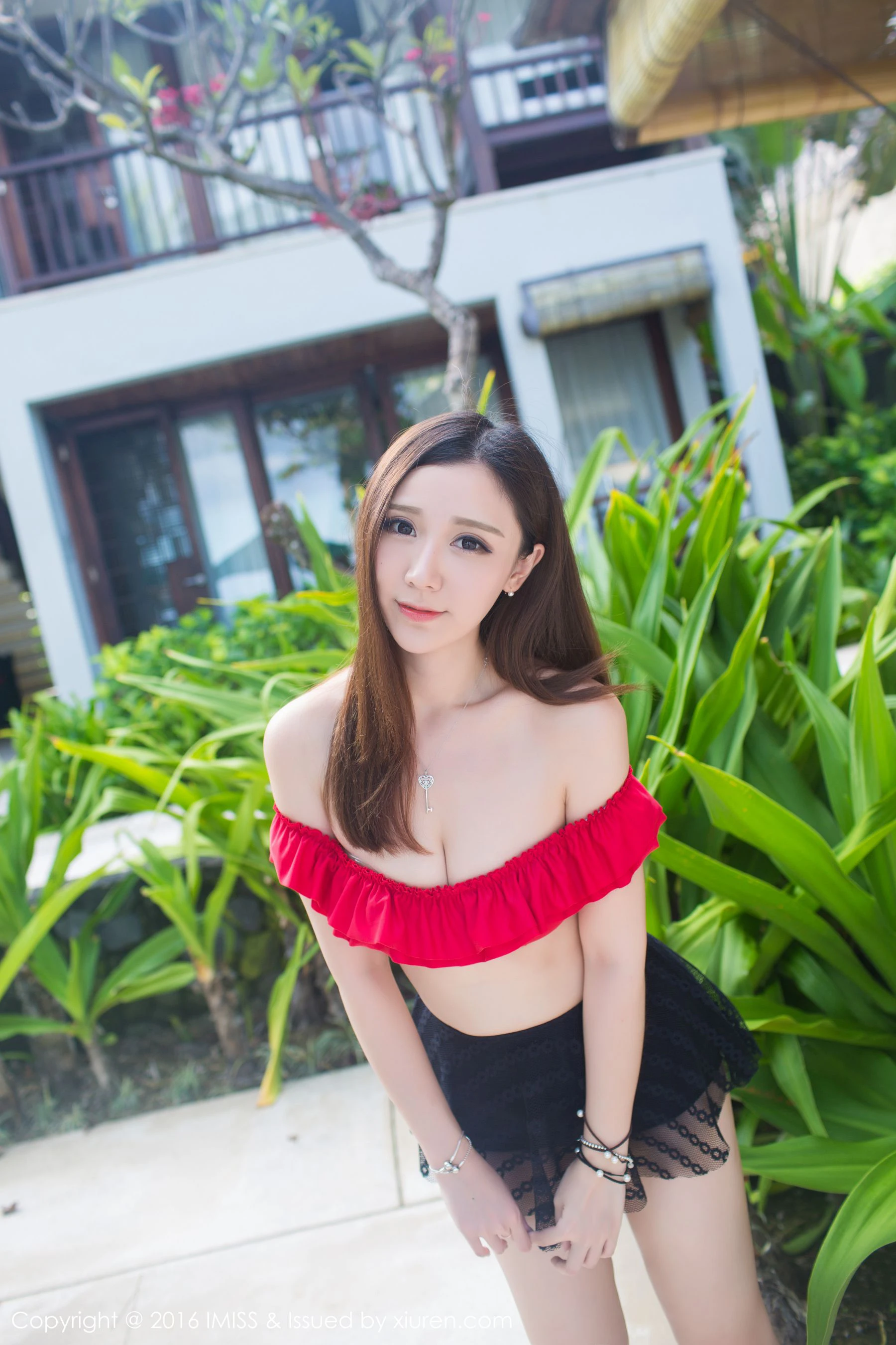 气质女神@淼淼萌萌哒《巴厘岛旅拍》 爱蜜社IMiss Vol.102第15张