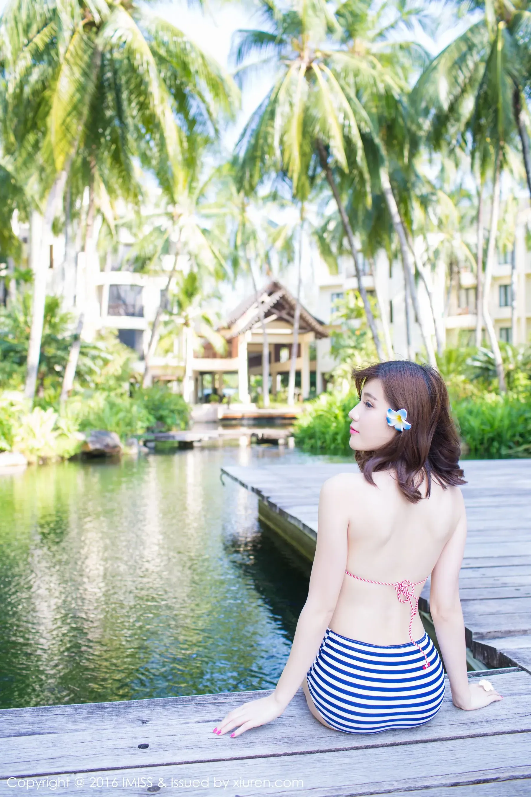  气质美女@Sandy陈天扬《兰卡威旅拍》 爱蜜社IMiss Vol.083第8张