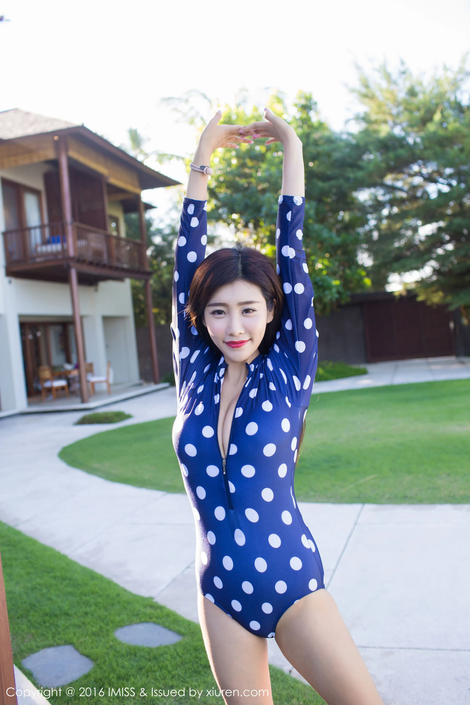 程小烦不烦《2套美胸泳装》 爱蜜社IMiss Vol.103第5张