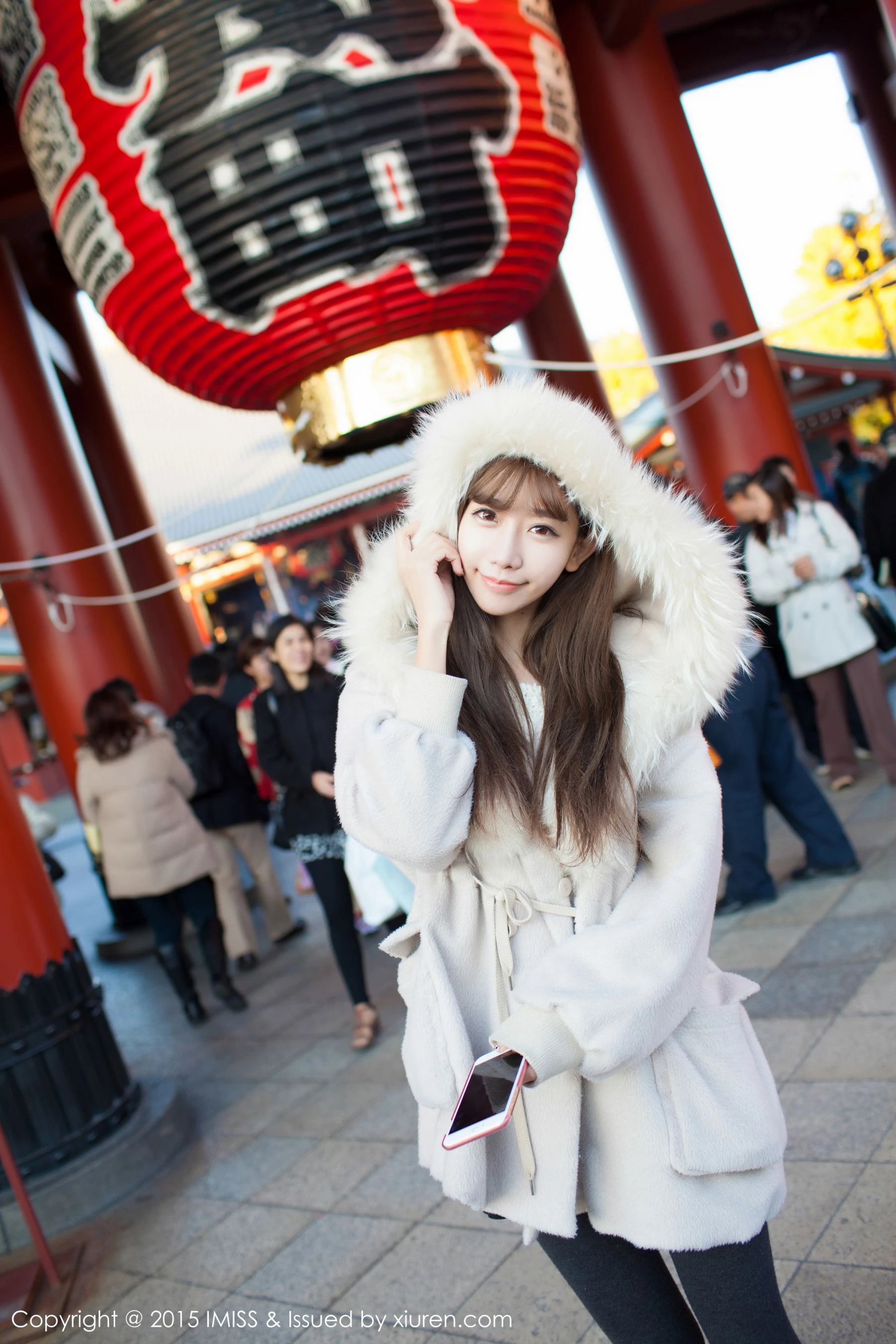 网红陈潇《日本之旅街拍》 爱蜜社IMiss Vol.010第4张