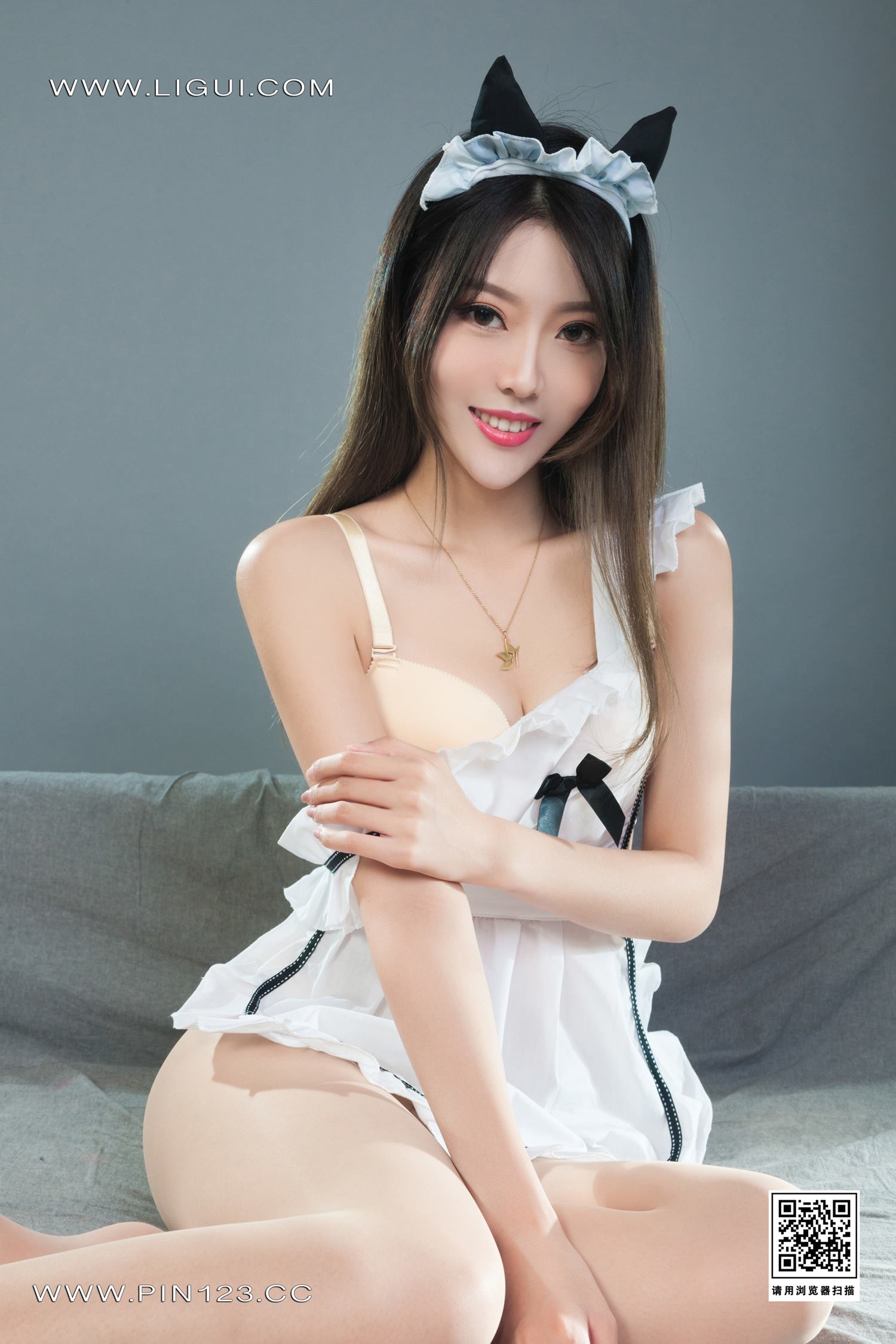 [Ligui丽柜]2022.08.29 迷晴莲佣 钟情第17张