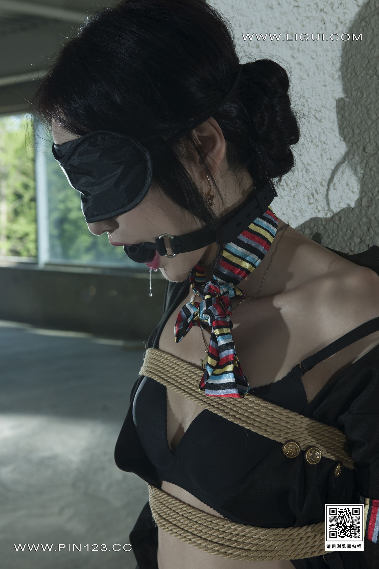 [Ligui丽柜]2022.09.02 劫持空姐 心心第14张