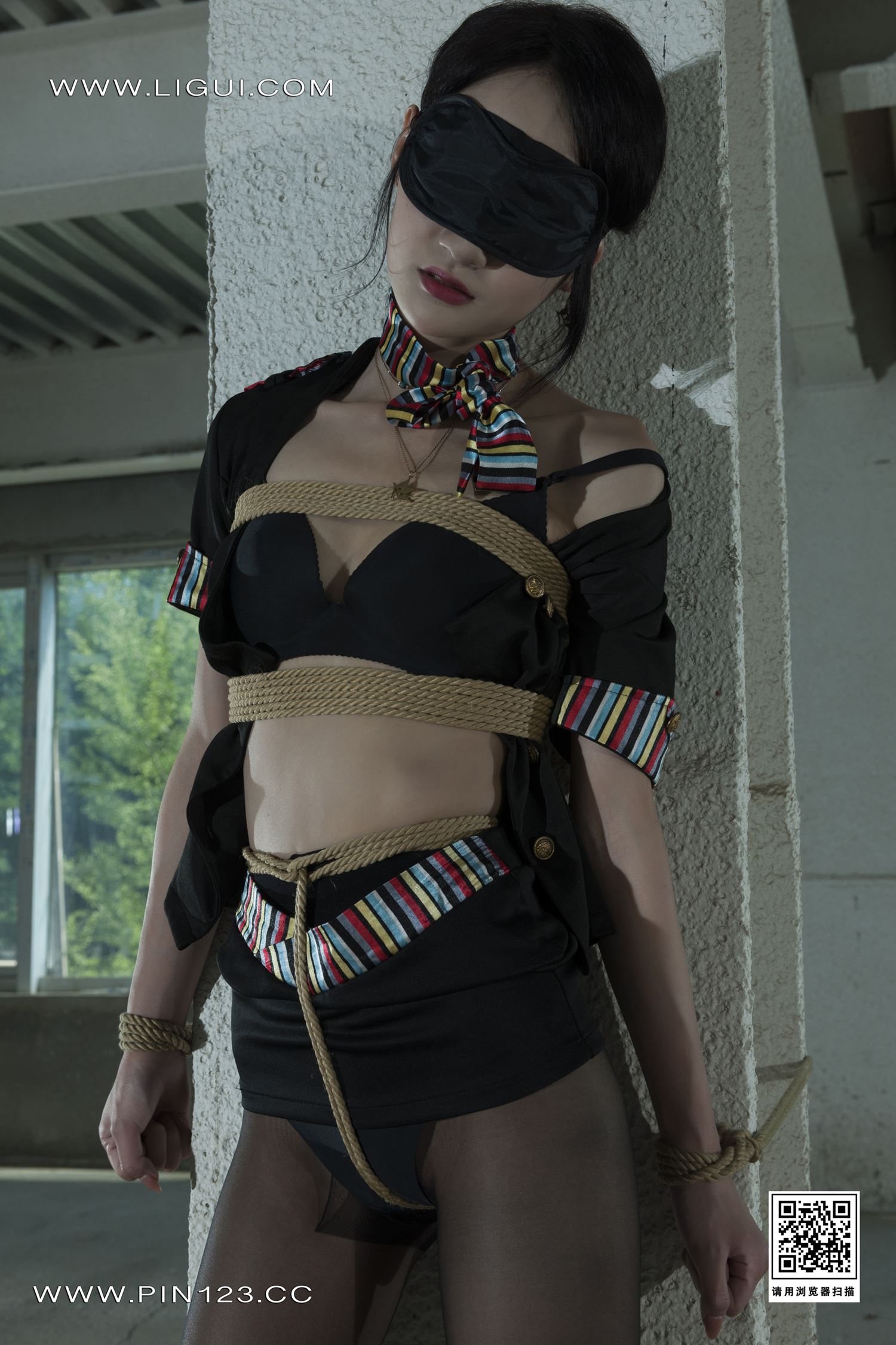 [Ligui丽柜]2022.09.02 劫持空姐 心心第13张