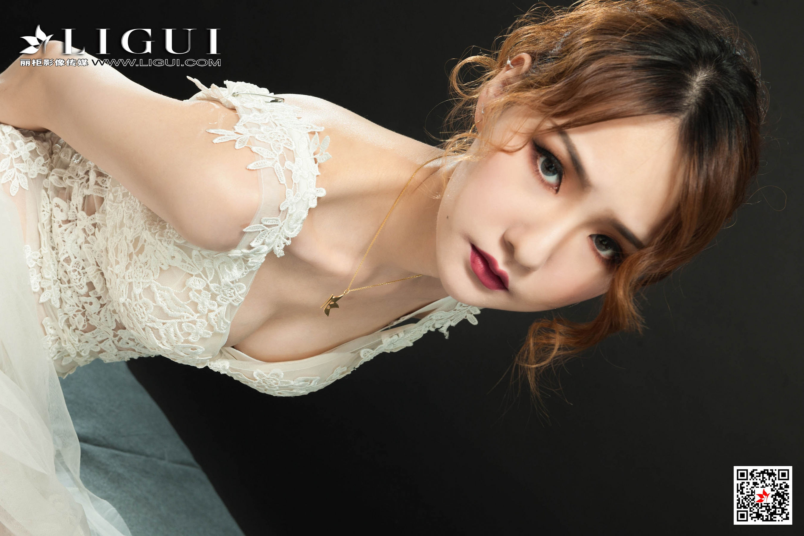 [丽柜美束Ligui] 蕊蕊 《婚纱绳艺》 写真集第5张
