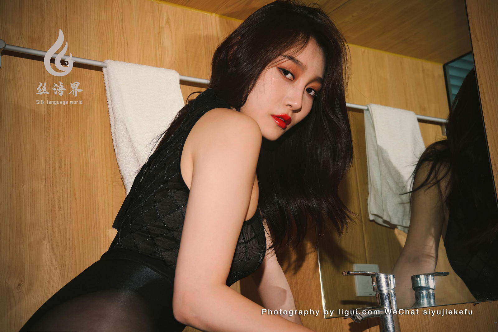 Ligui丽柜 丝语界 2022.11.03 浴室心语 团子第18张