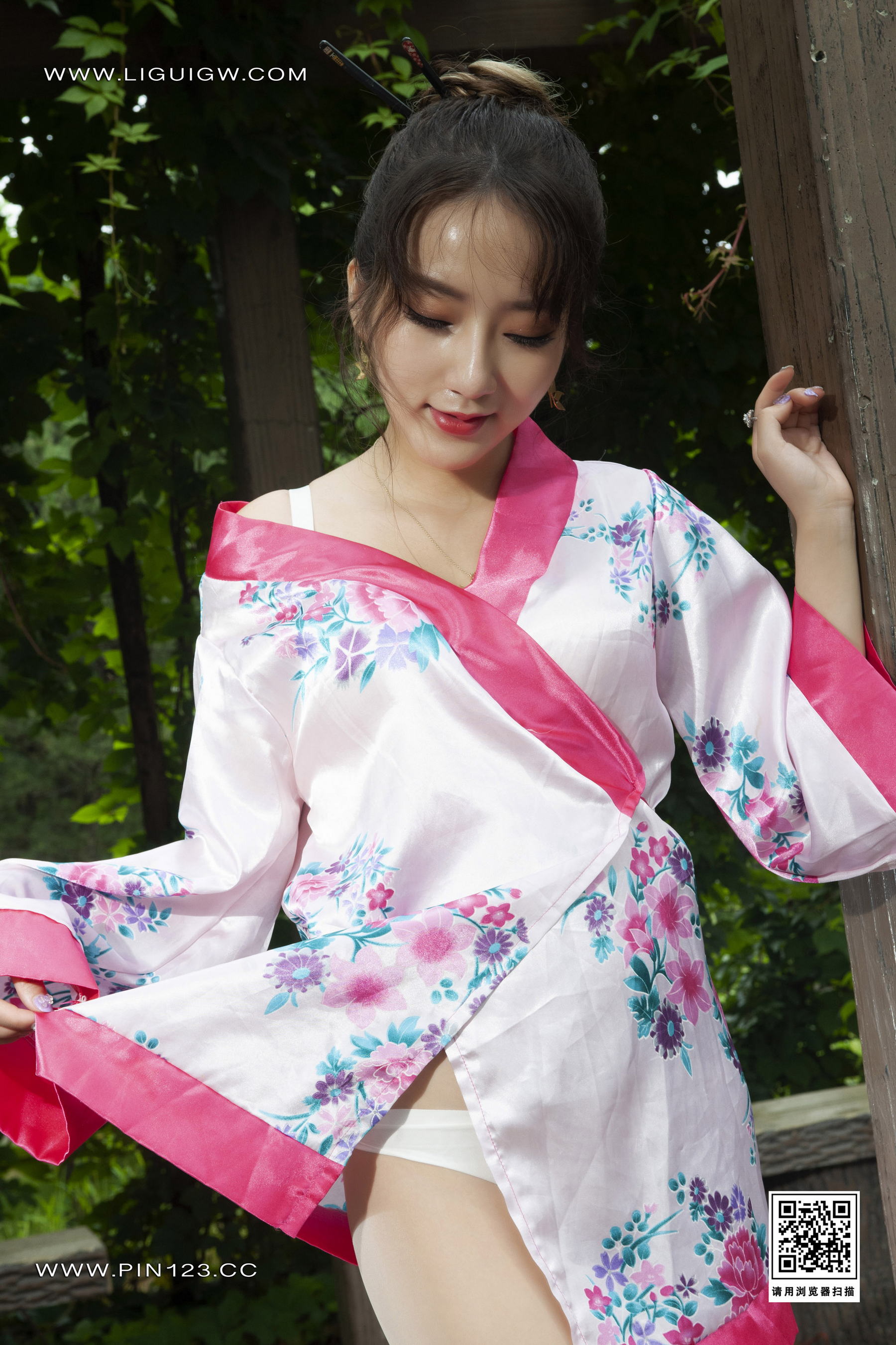 [Ligui丽柜] 2023.08.14《丝足踏青》汐汐第23张