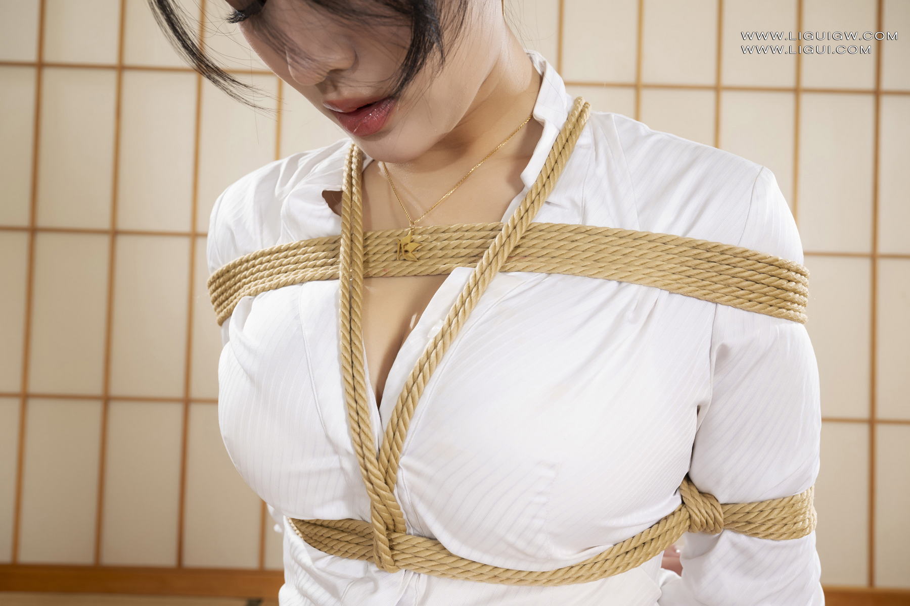 [Ligui丽柜] 2025.04.25《绝望的美腿OL》念念 Nian nian第18张