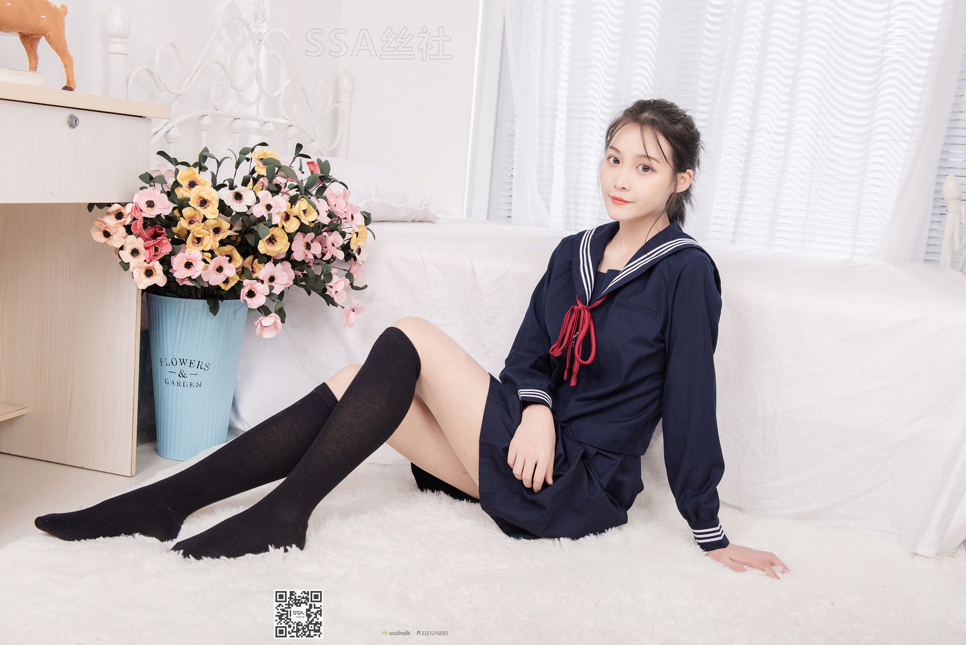 [SSA丝社]超清写真 NO.142 丽萍 JK至服的穿搭示范[133P]第5张